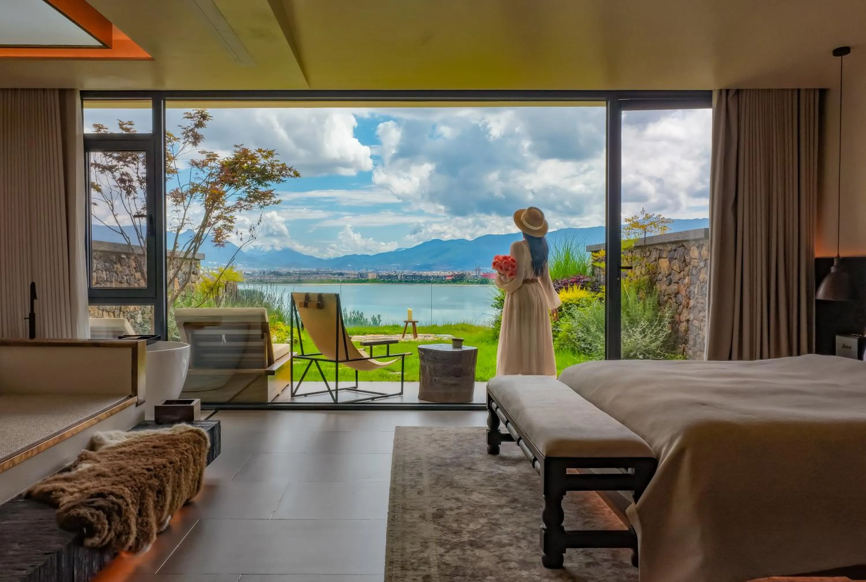 View (from property/room) in Lijiang jijian Xiangwang SOOOAN Luxury Resort Hotel