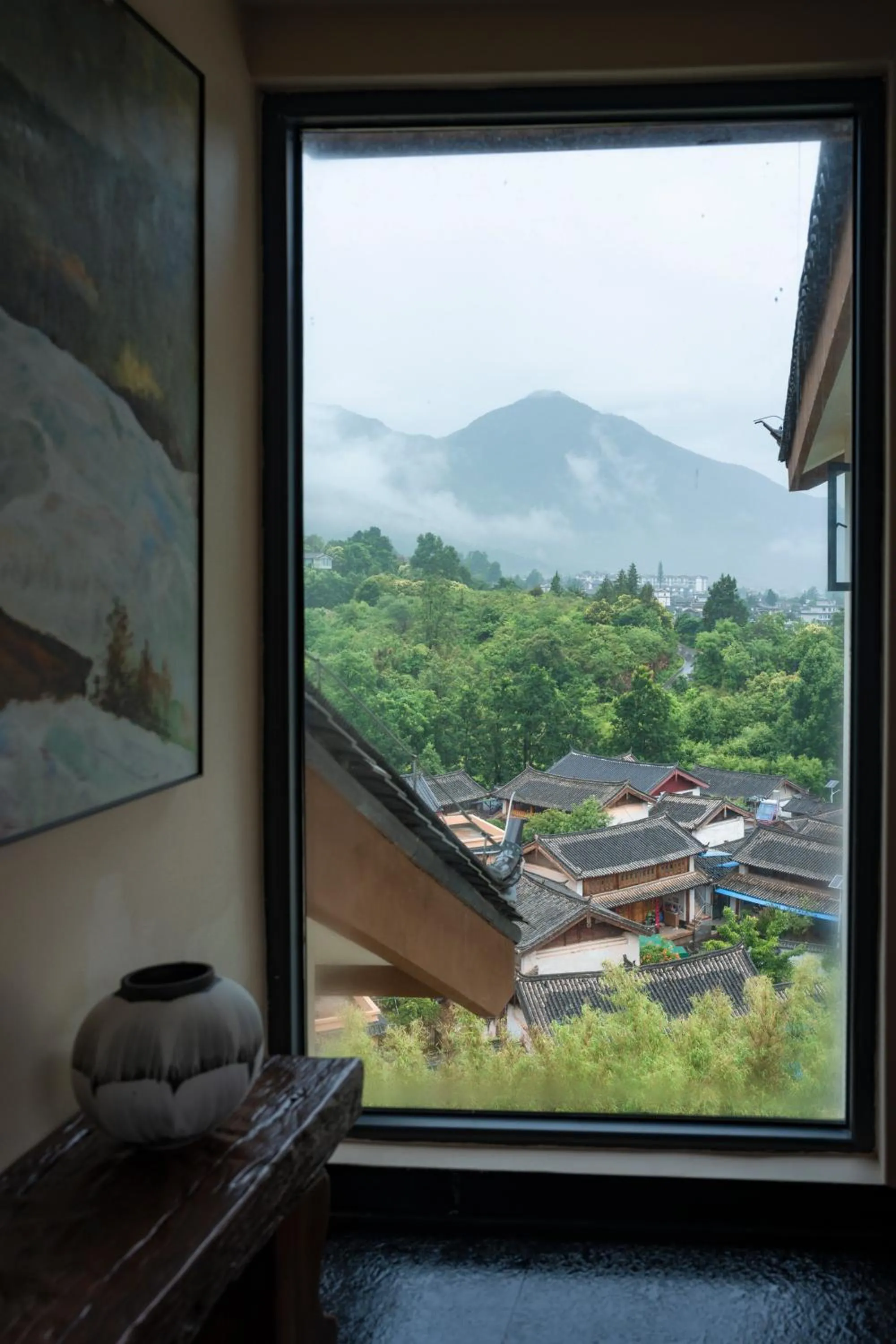 Mountain view in Lijiang jijian Xiangwang SOOOAN Luxury Resort Hotel