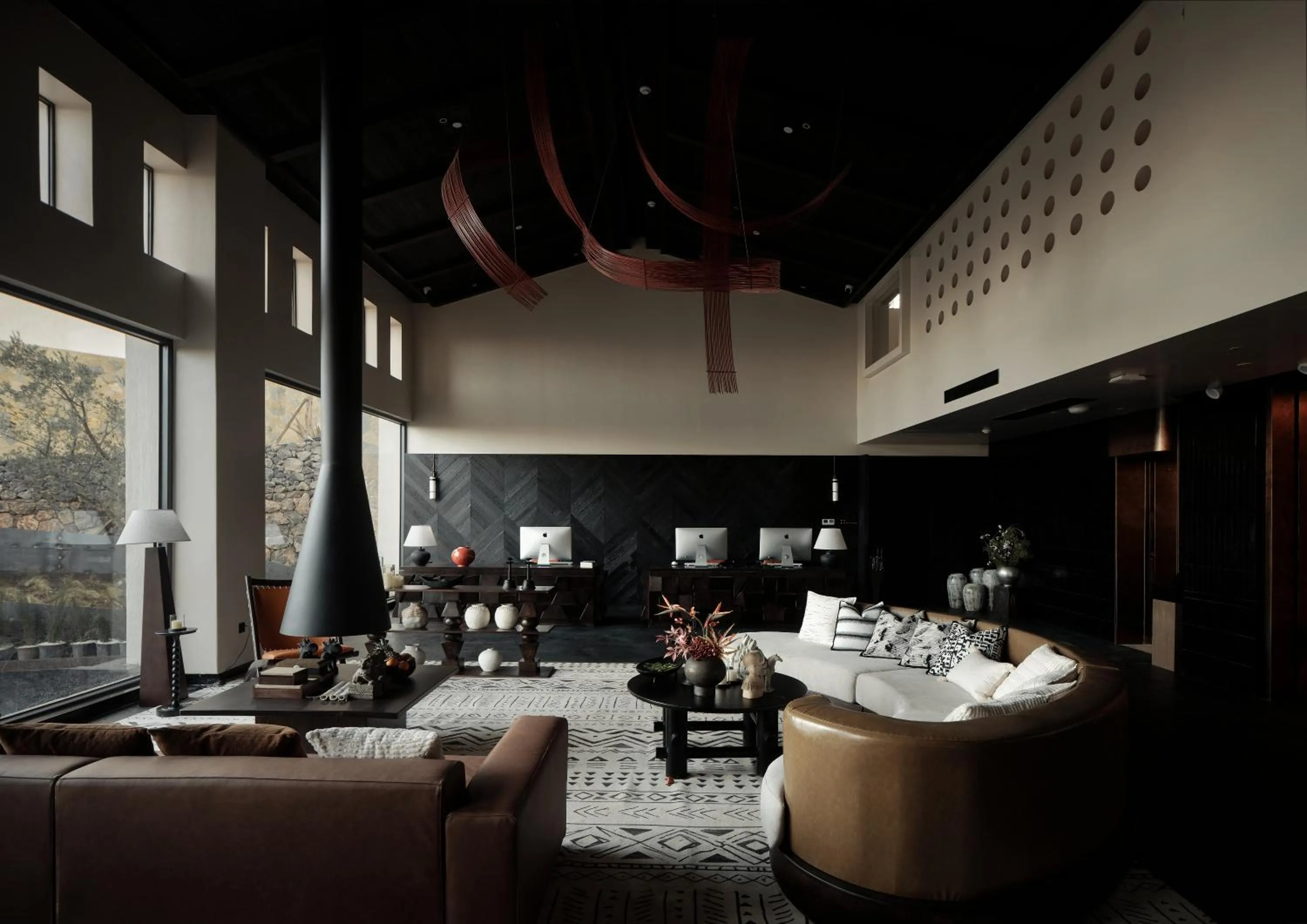 Lobby or reception in Lijiang jijian Xiangwang SOOOAN Luxury Resort Hotel
