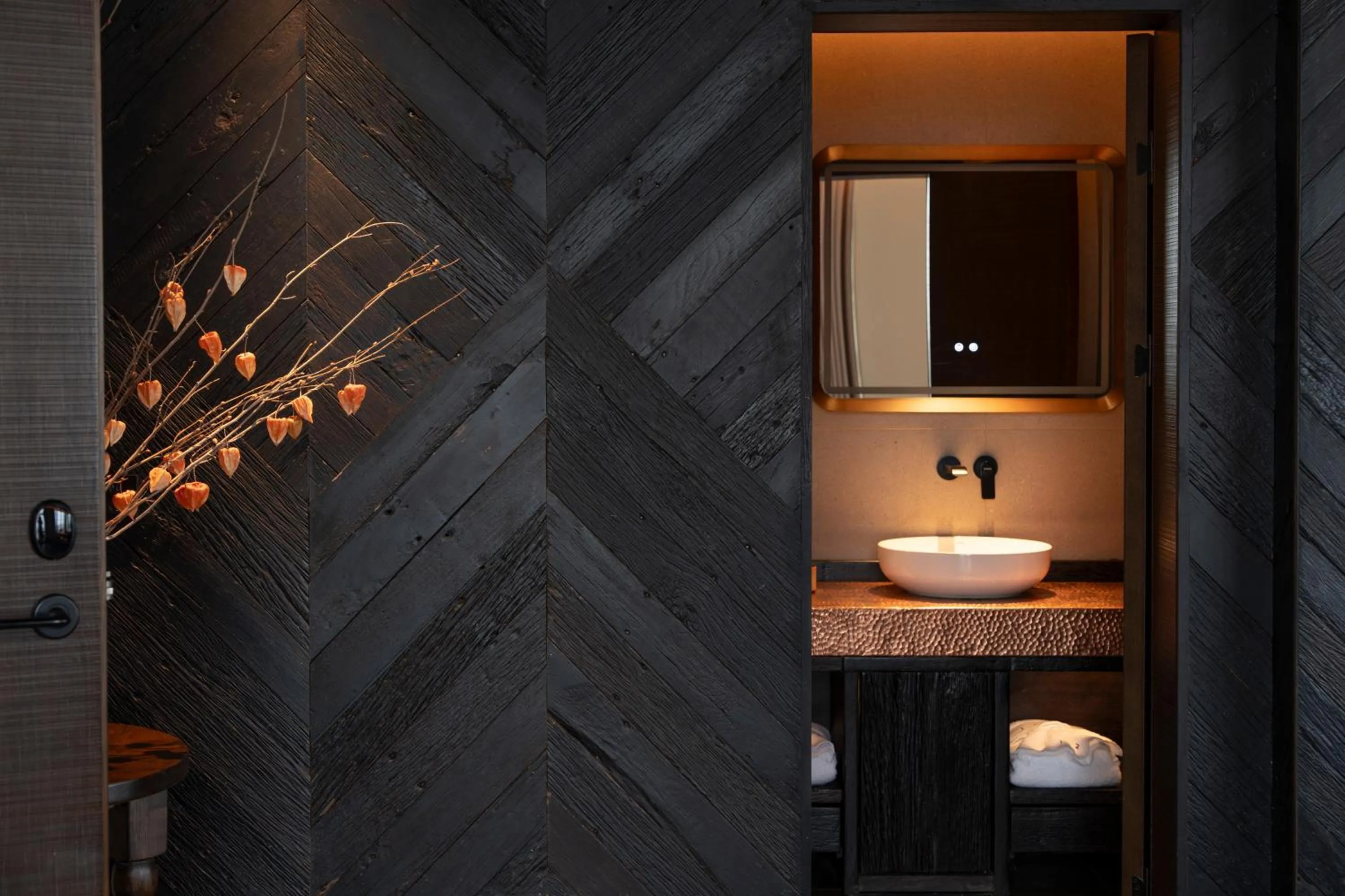 Bathroom in Lijiang jijian Xiangwang SOOOAN Luxury Resort Hotel