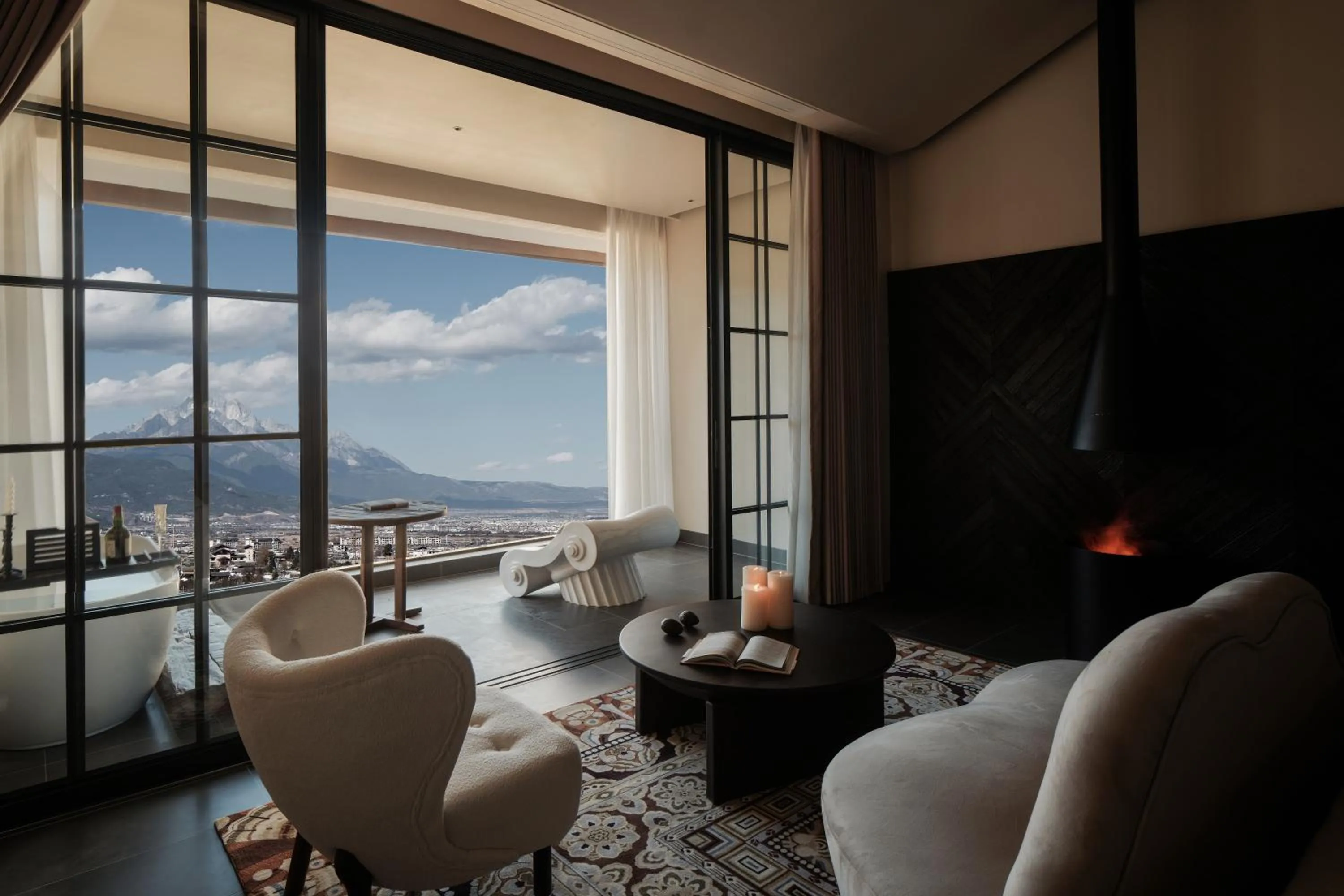 Natural landscape in Lijiang jijian Xiangwang SOOOAN Luxury Resort Hotel