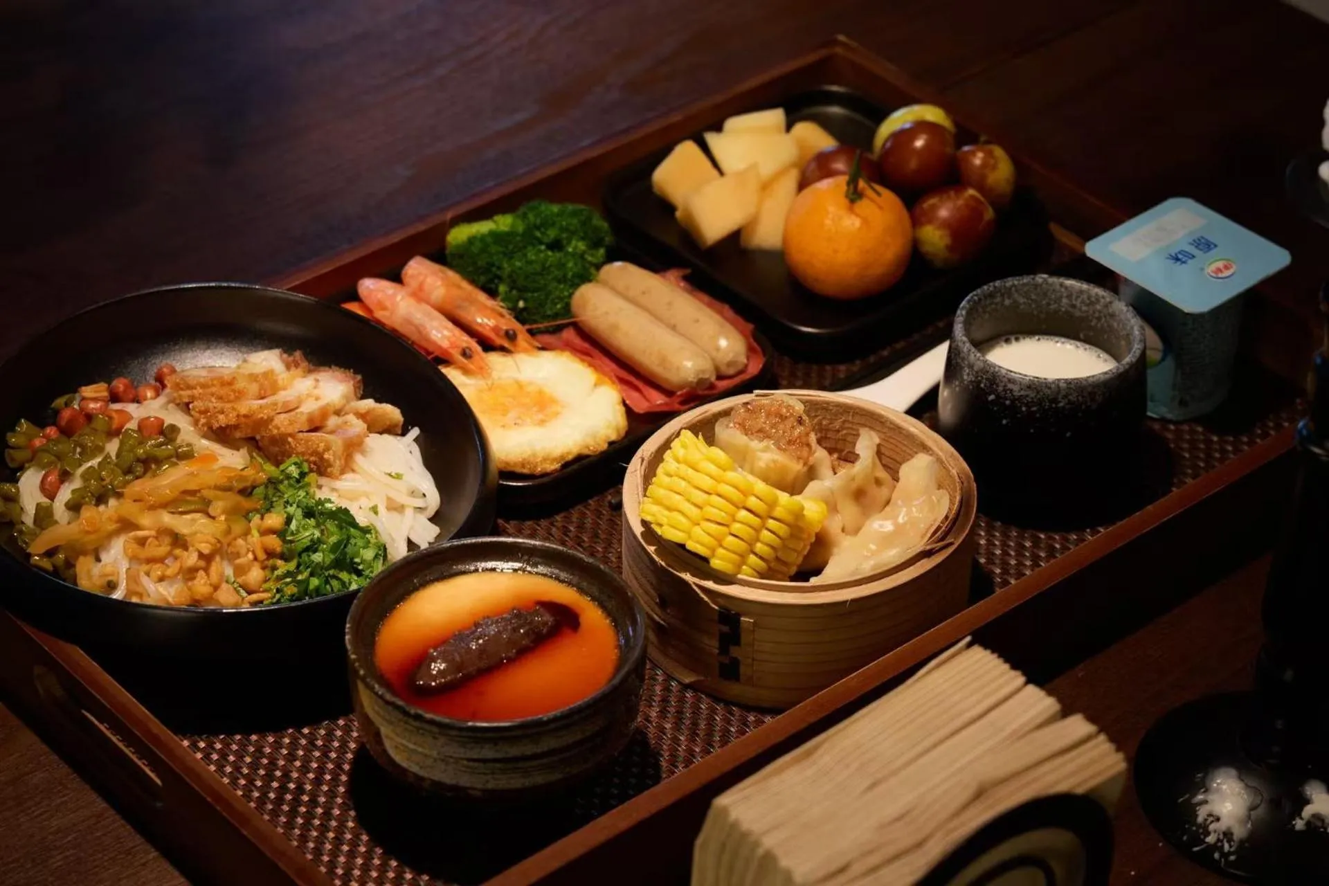 Food and drinks in Lijiang jijian Xiangwang SOOOAN Luxury Resort Hotel