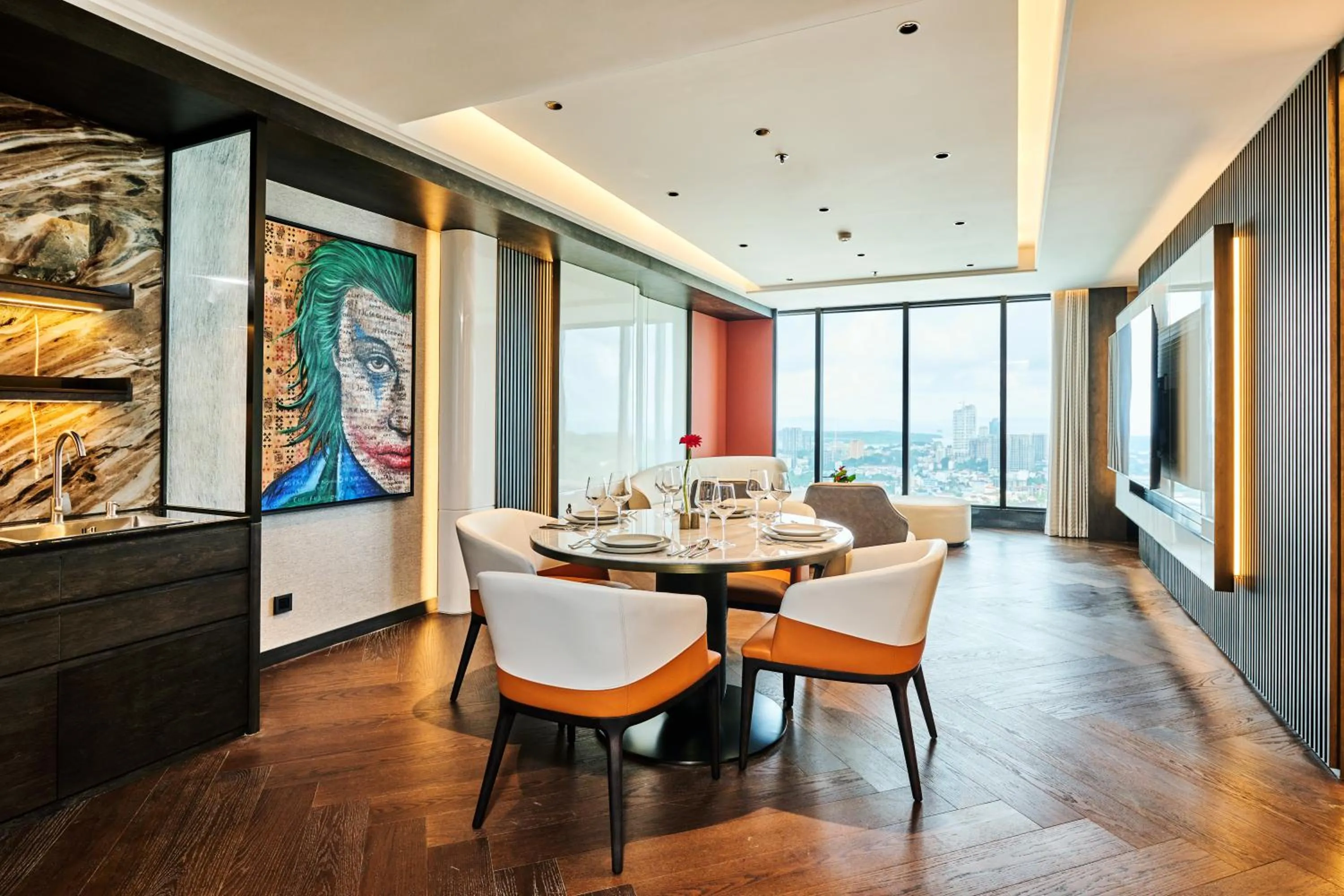 Living room in TRIMULIA Hotel