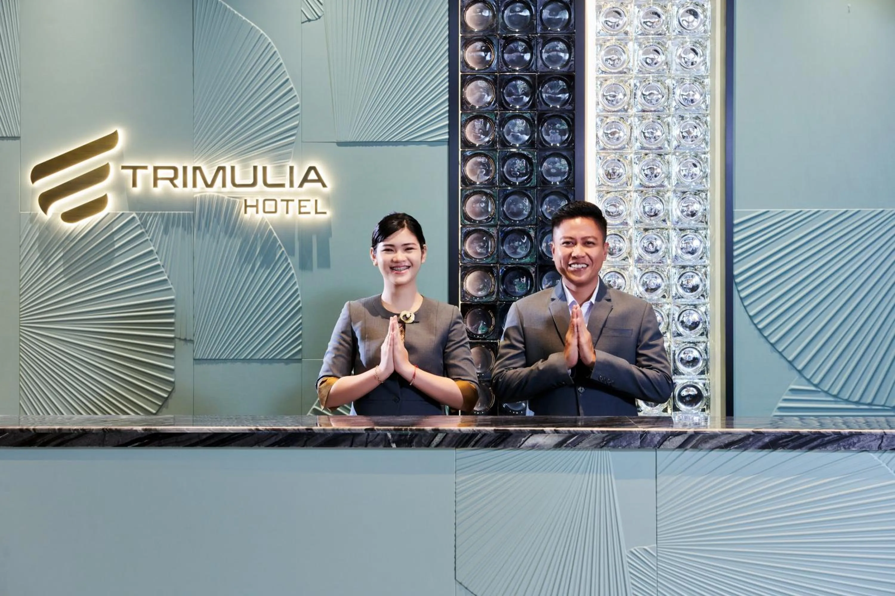 Lobby or reception in TRIMULIA Hotel