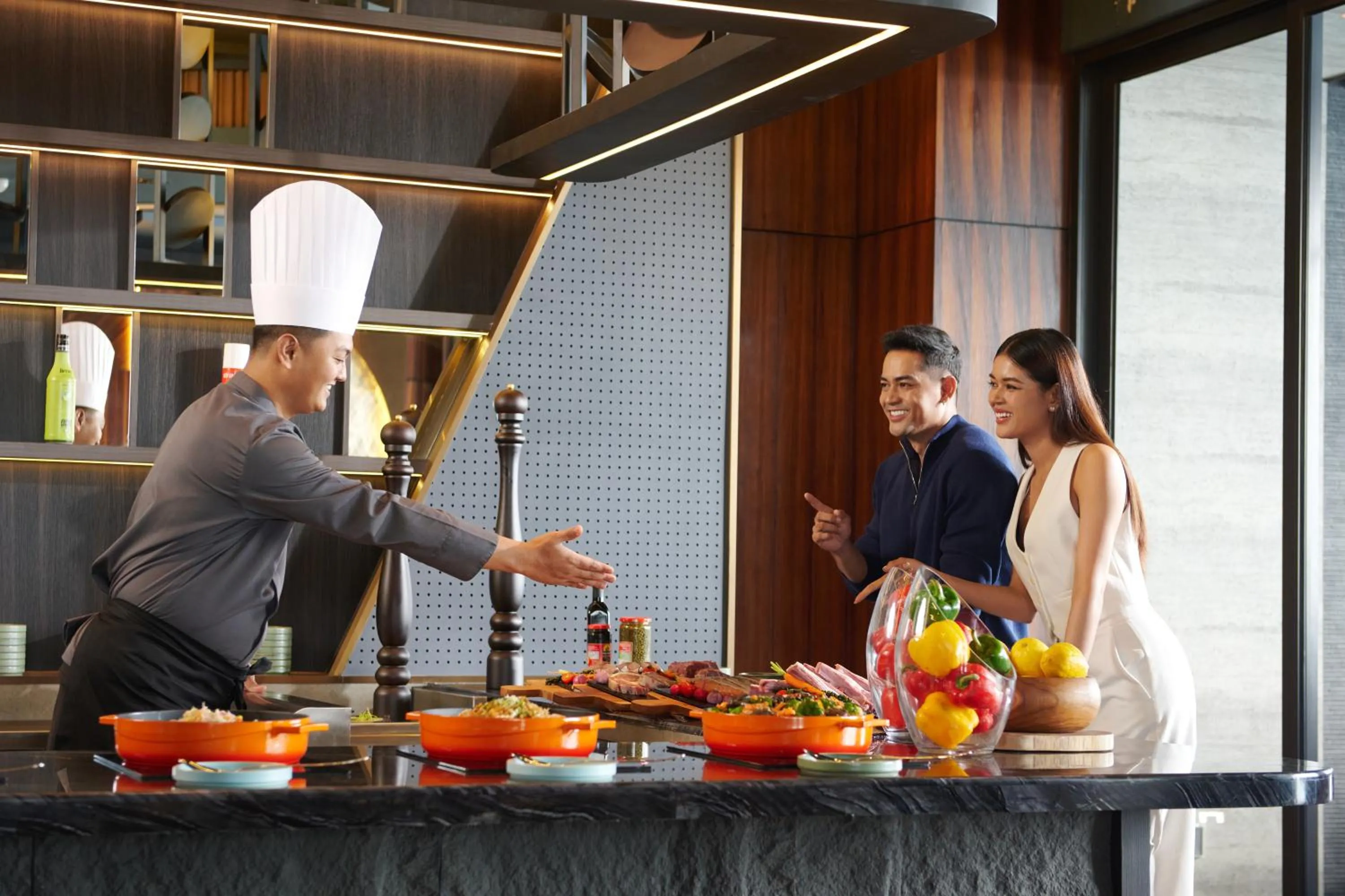 Restaurant/places to eat in TRIMULIA Hotel