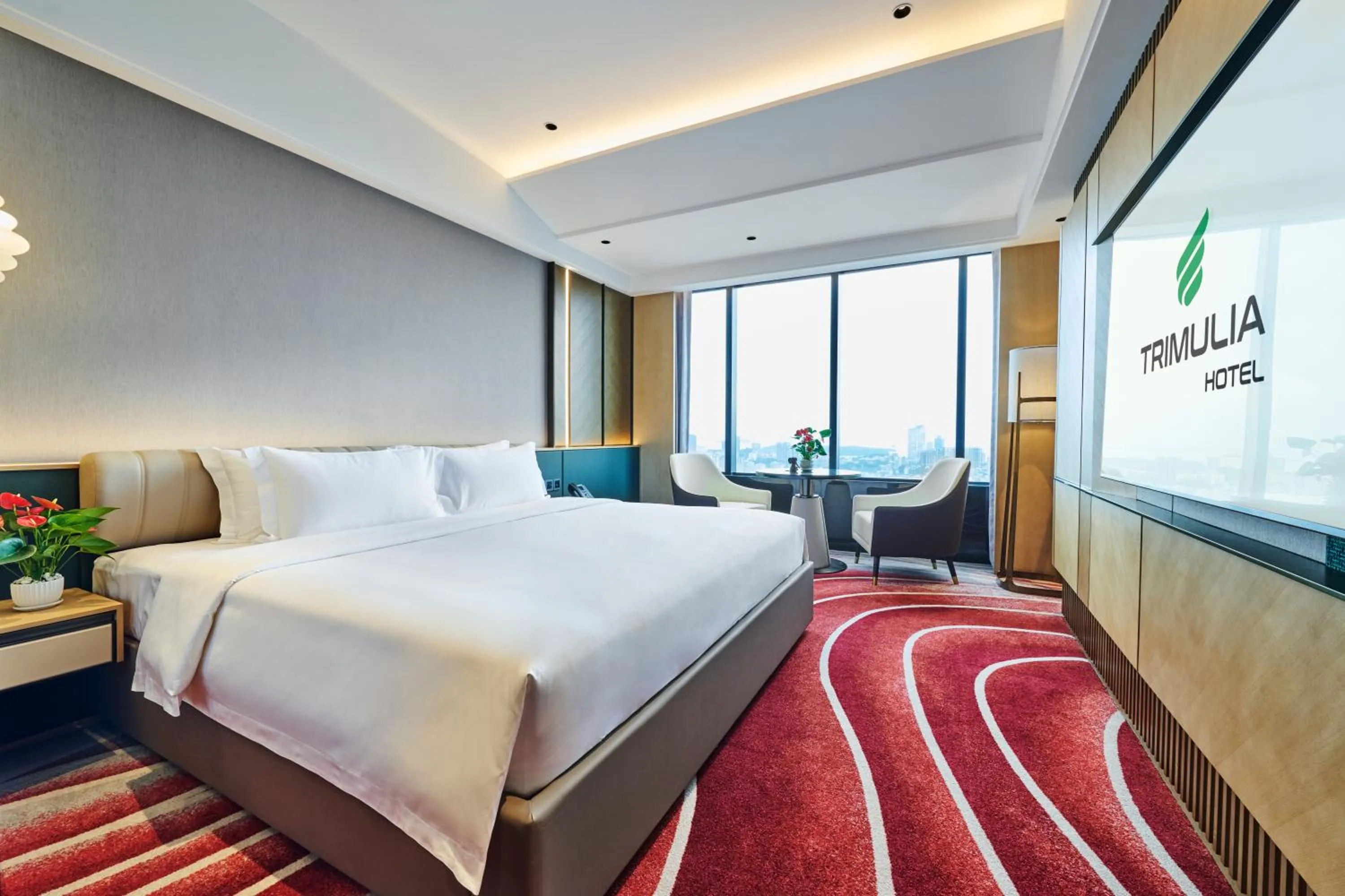 Bedroom, Bed in TRIMULIA Hotel