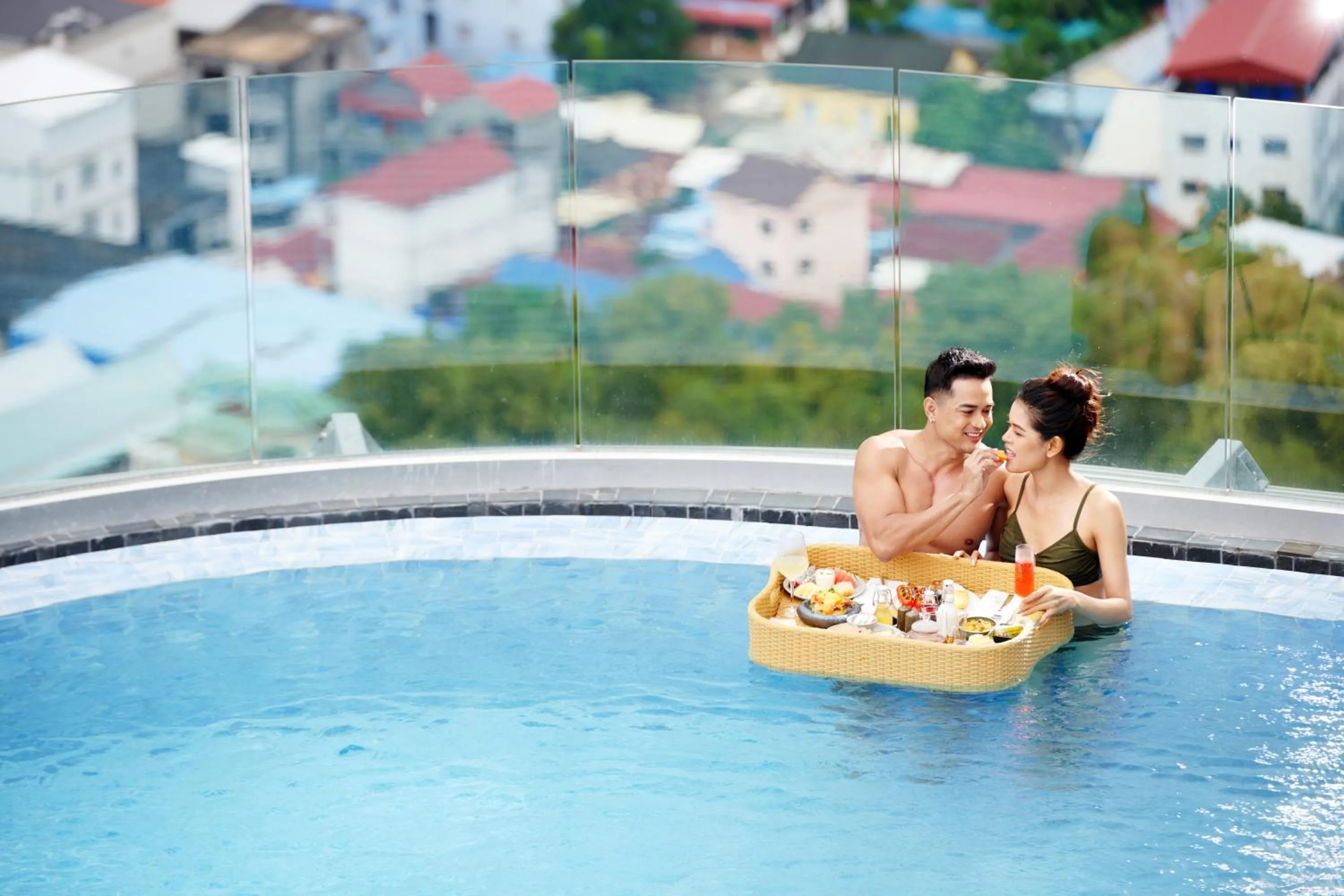 Swimming pool in TRIMULIA Hotel