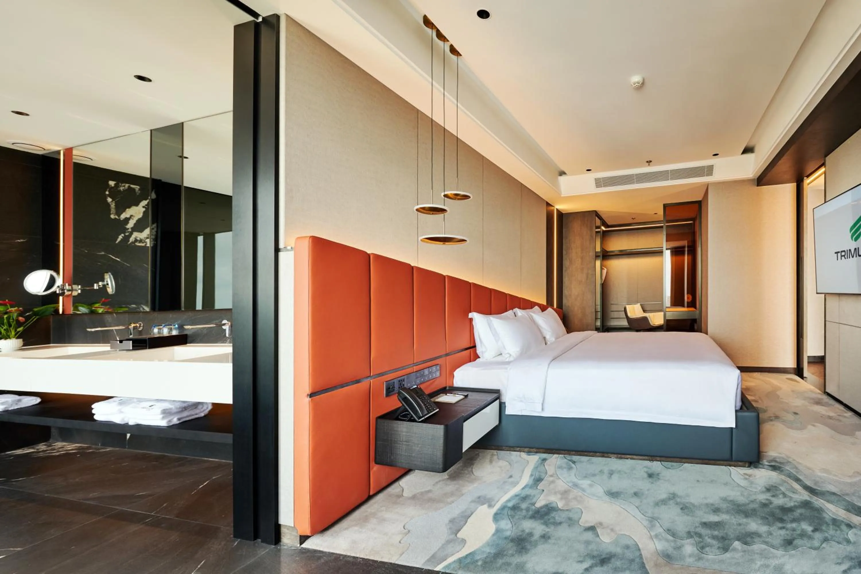 Bedroom, Bed in TRIMULIA Hotel