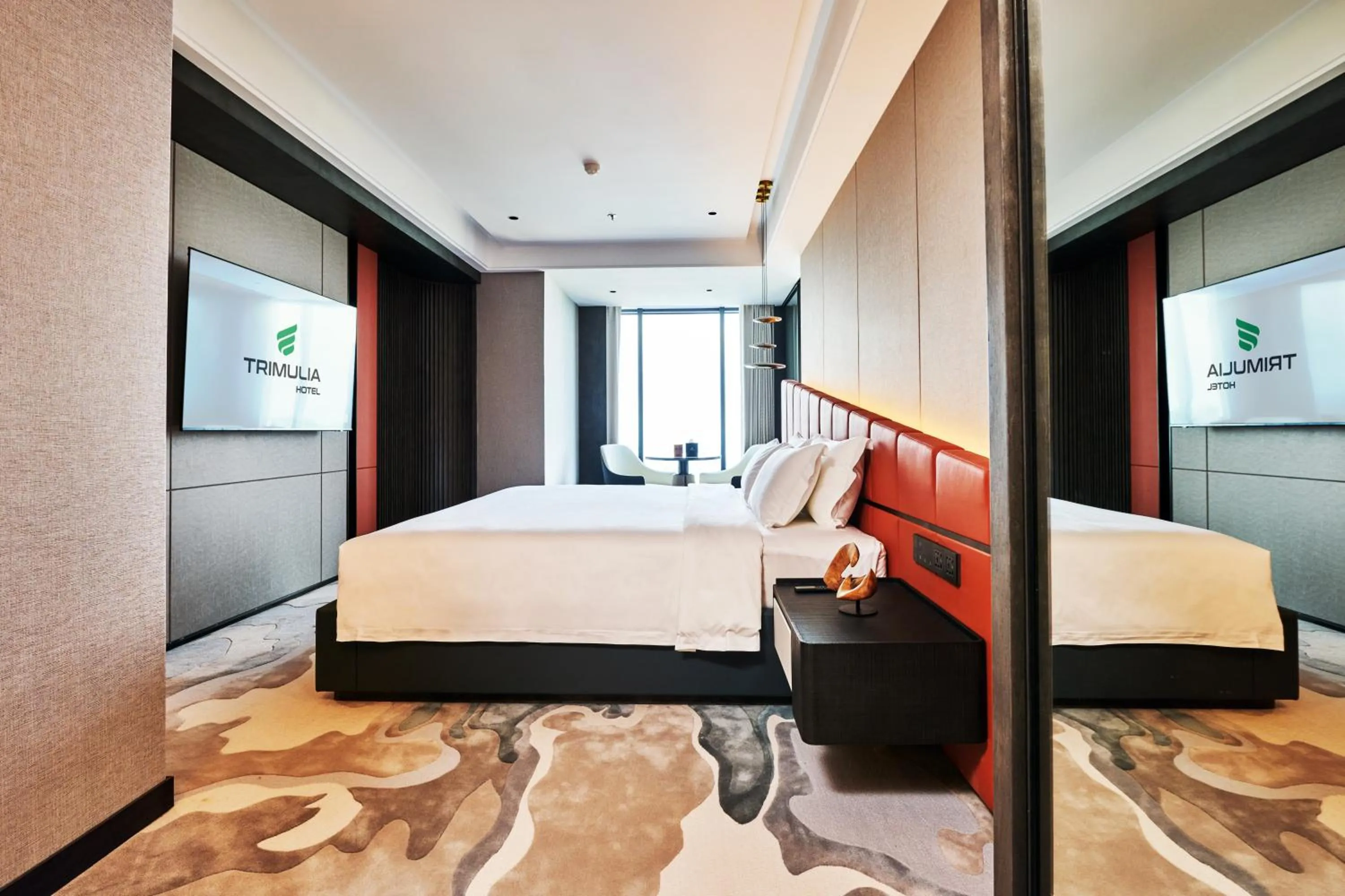 Bedroom, Bed in TRIMULIA Hotel