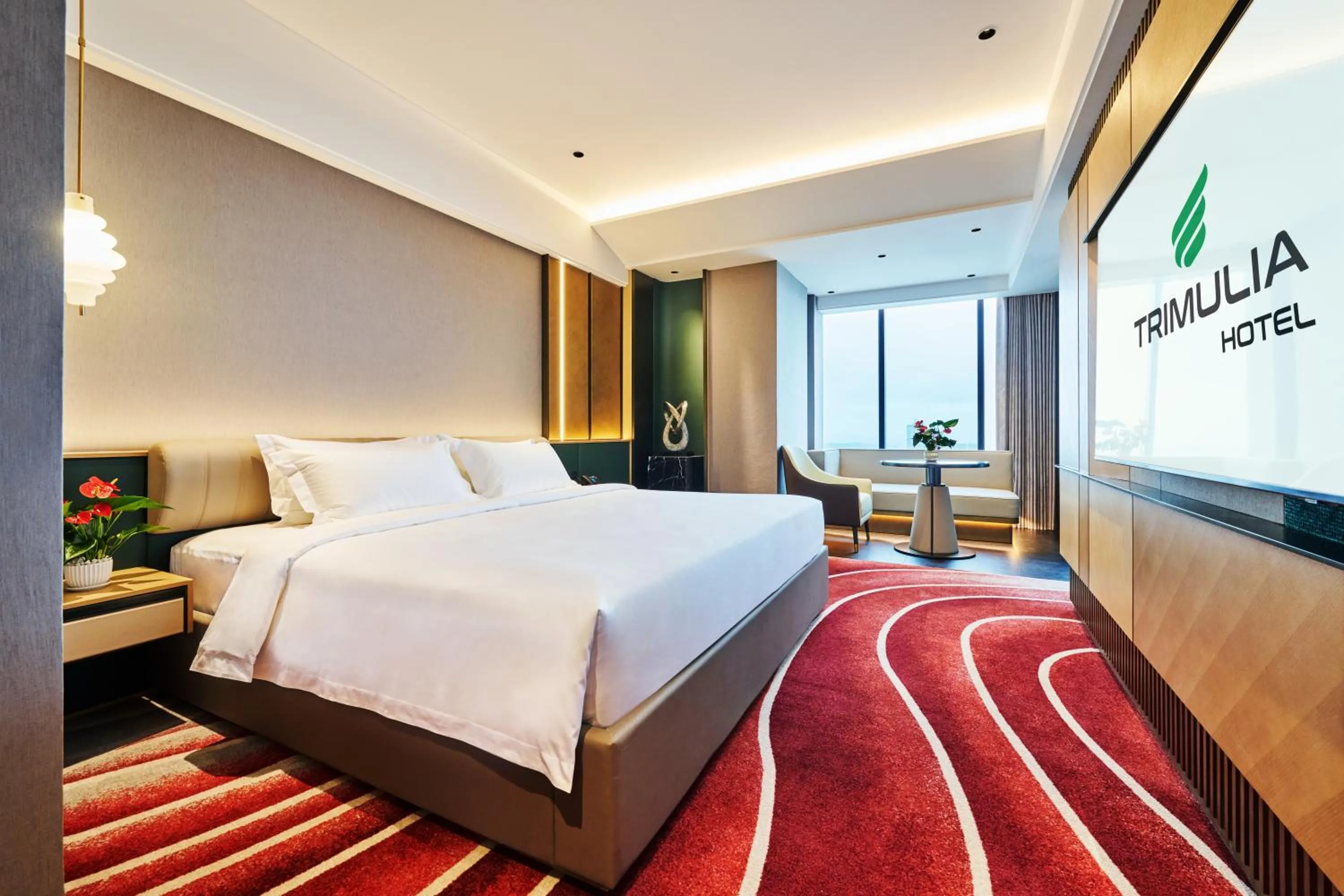 Bedroom, Bed in TRIMULIA Hotel