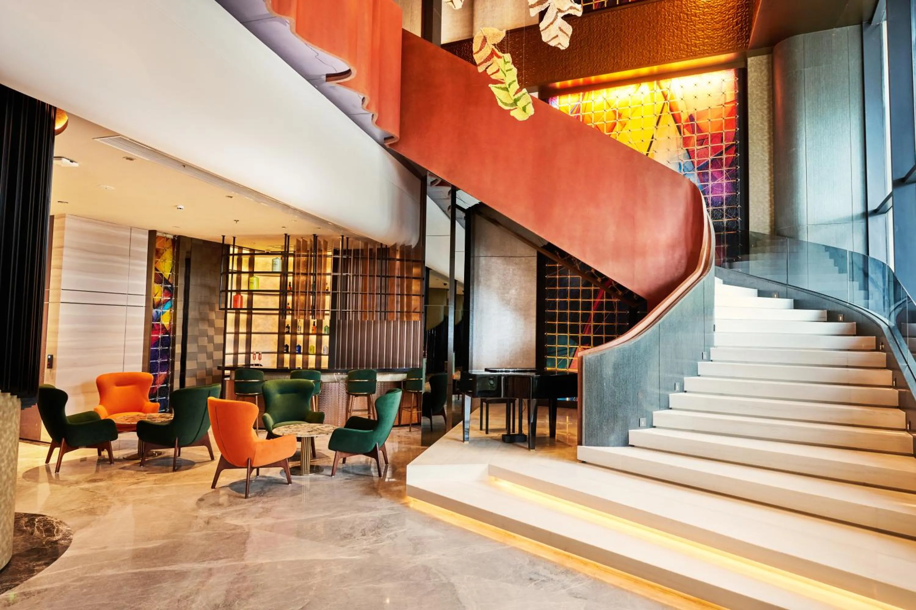 Lobby or reception in TRIMULIA Hotel