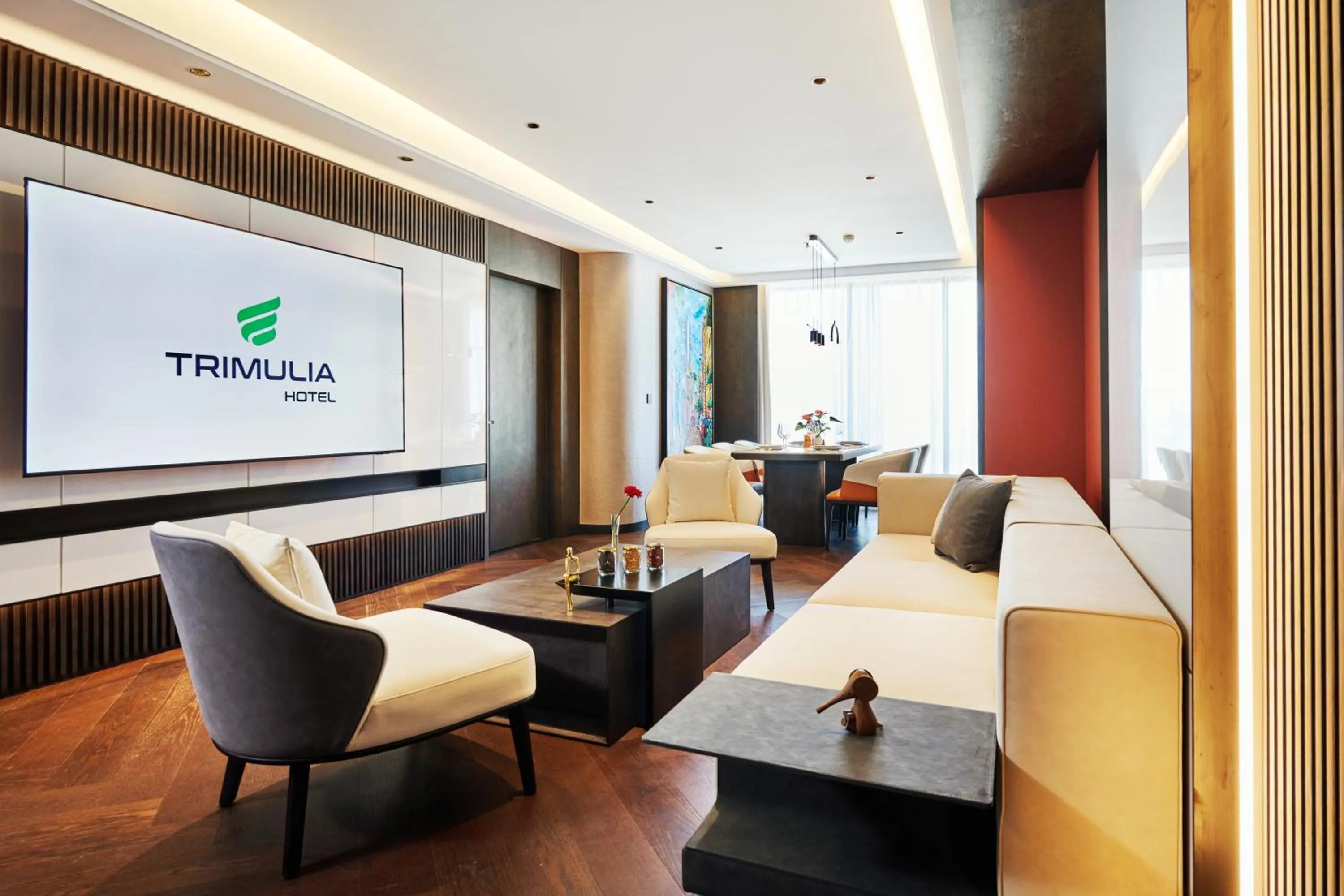 Living room in TRIMULIA Hotel