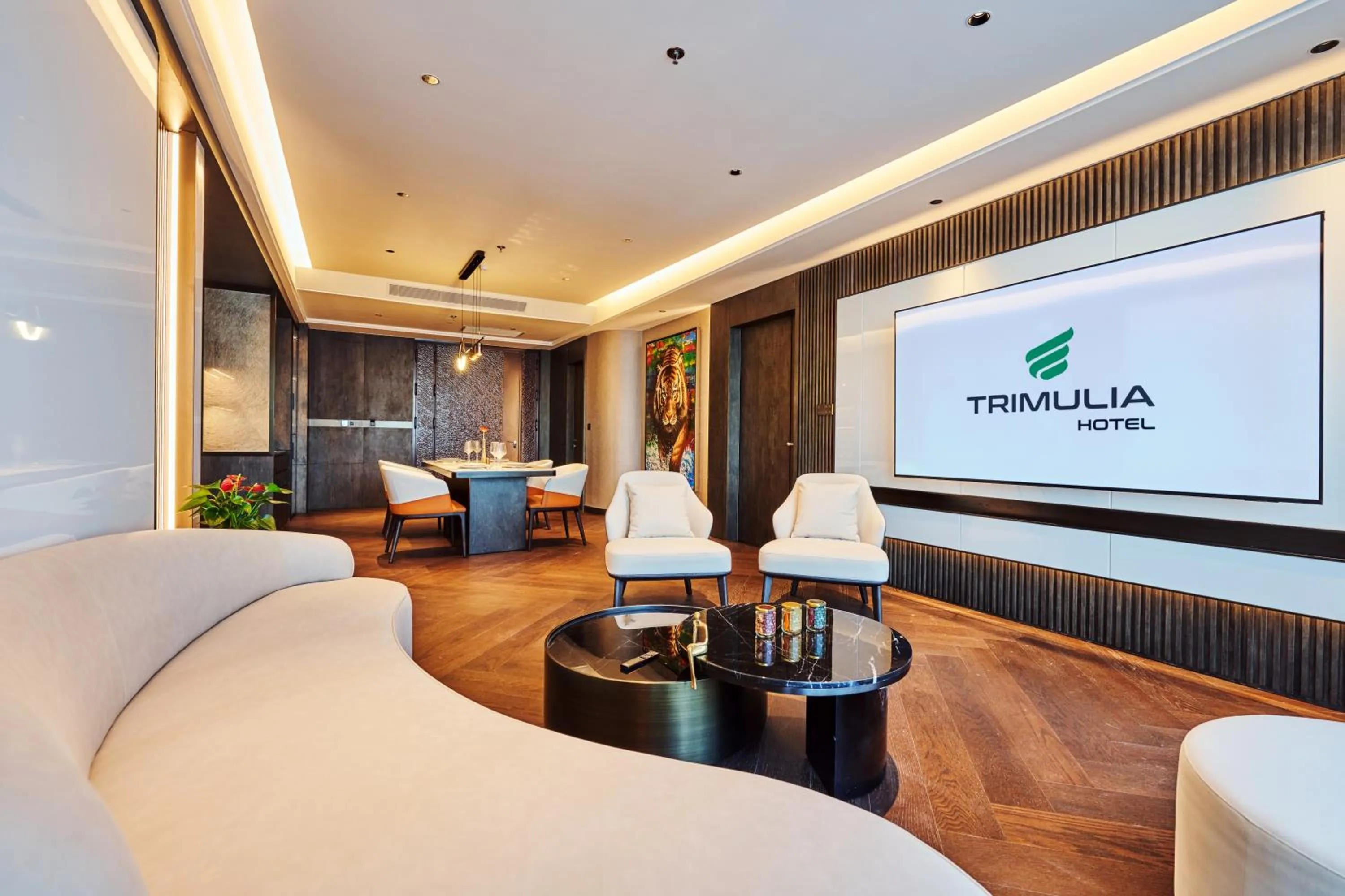 Living room in TRIMULIA Hotel