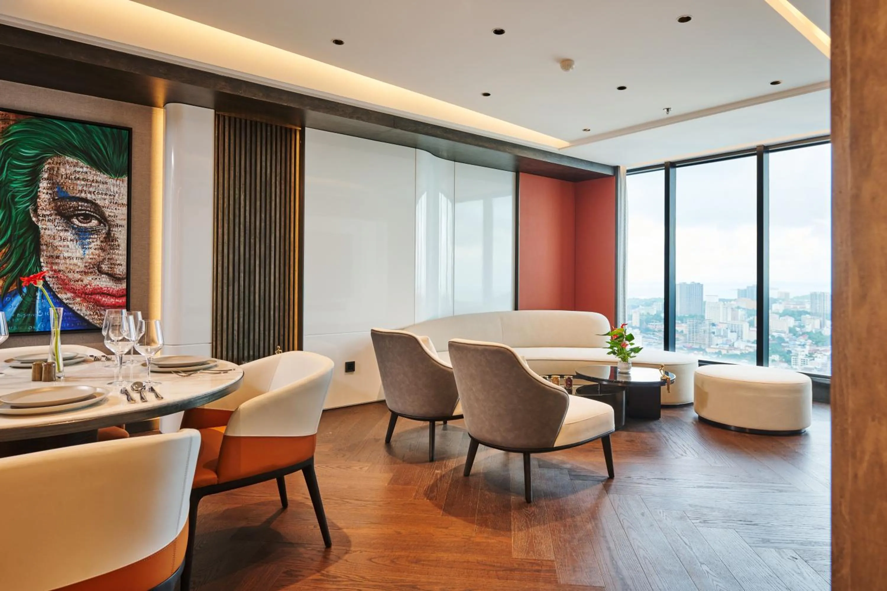 Living room in TRIMULIA Hotel