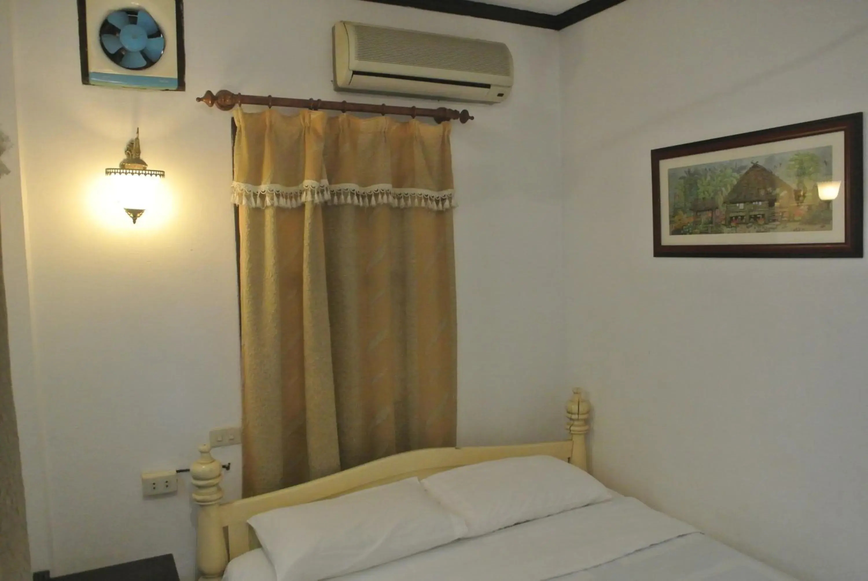 Bed in View Khemkhong Guesthouse Bed in View Khemkhong Guesthouse