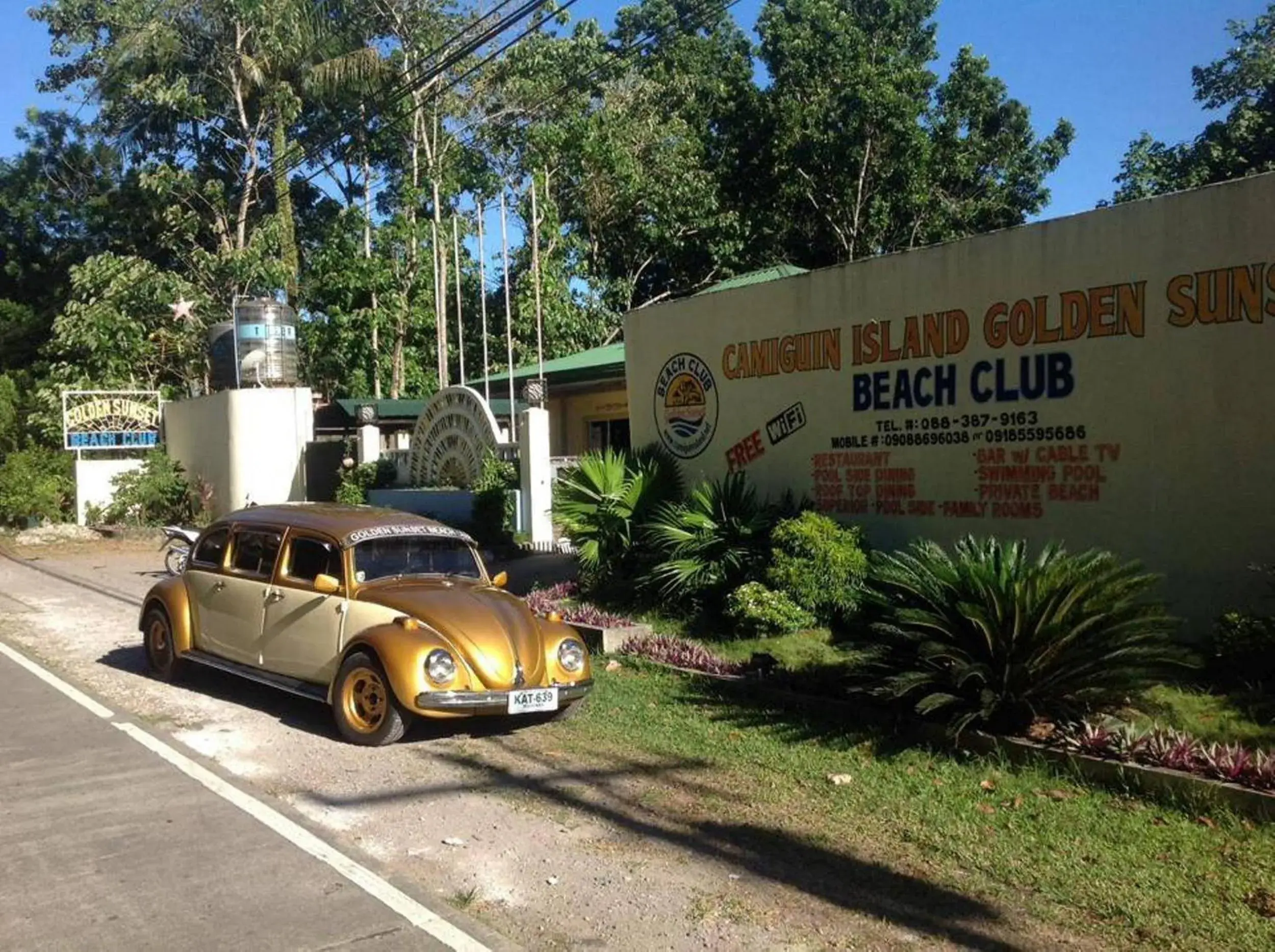 Facade/entrance in Camiguin Island Golden Sunset Beach Club Facade/entrance in Camiguin Island Golden Sunset Beach Club