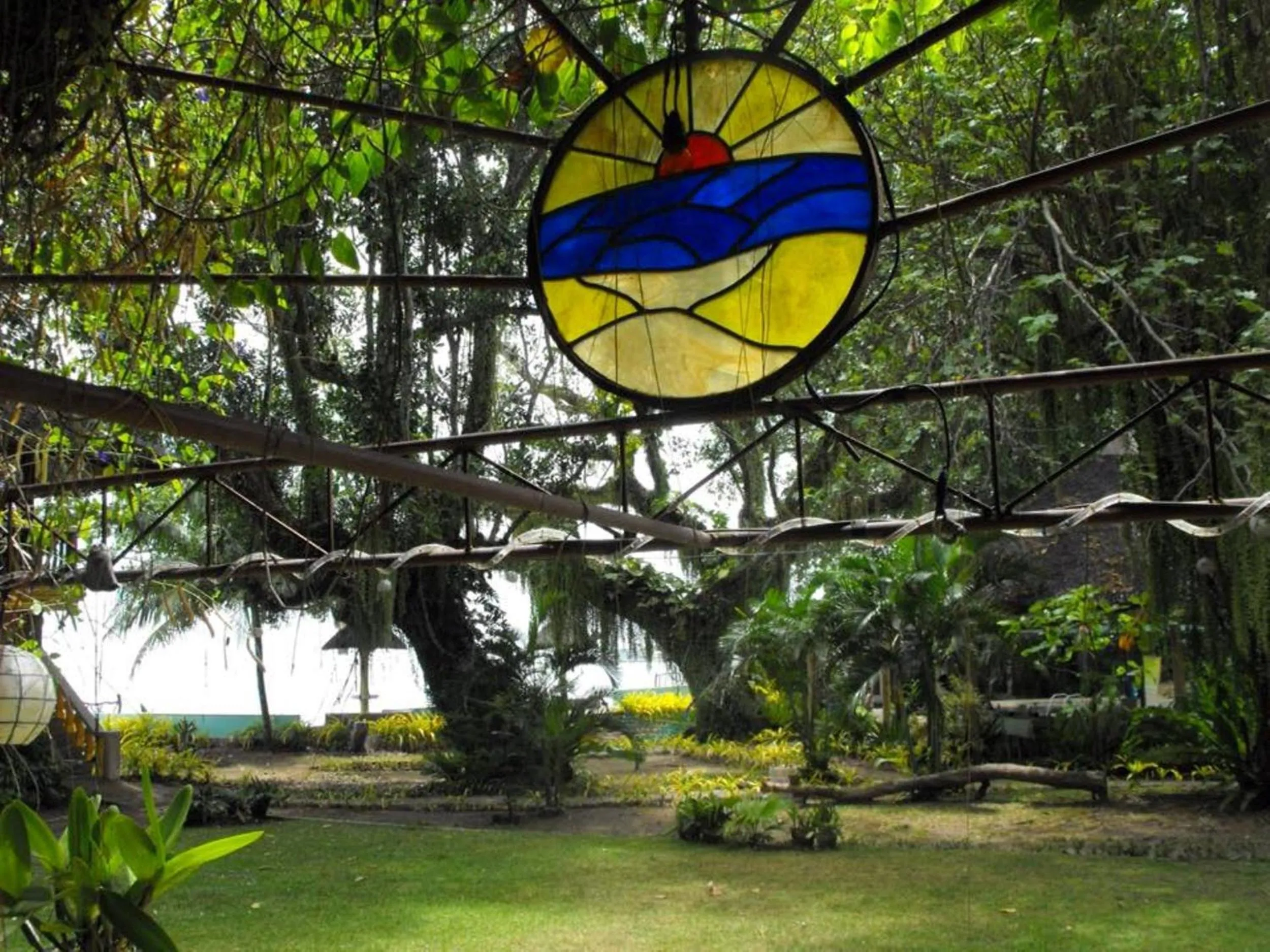Garden in Camiguin Island Golden Sunset Beach Club