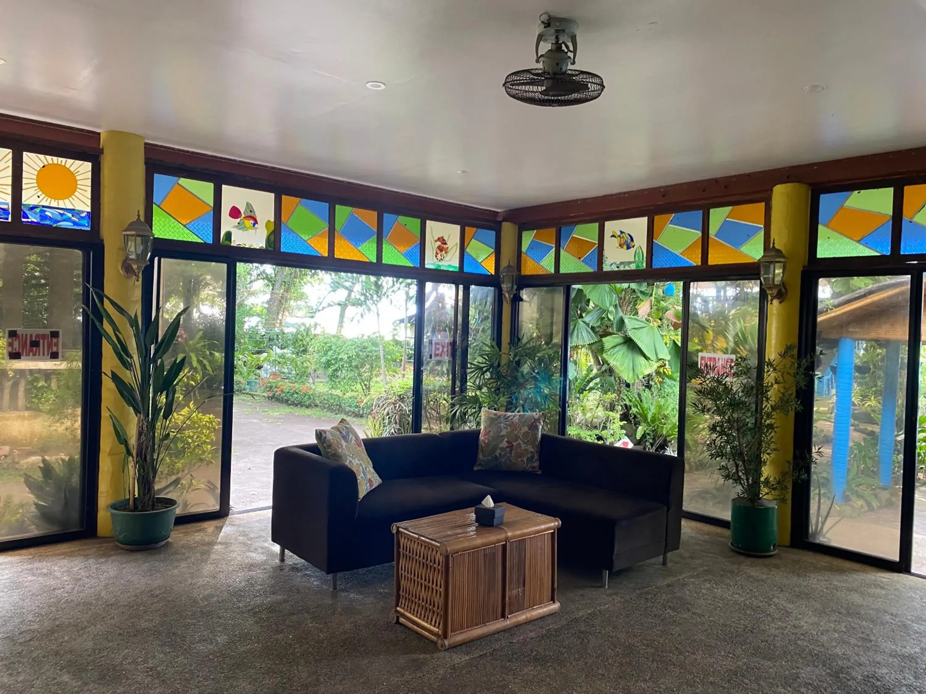 Living room in Camiguin Island Golden Sunset Beach Club Living room in Camiguin Island Golden Sunset Beach Club