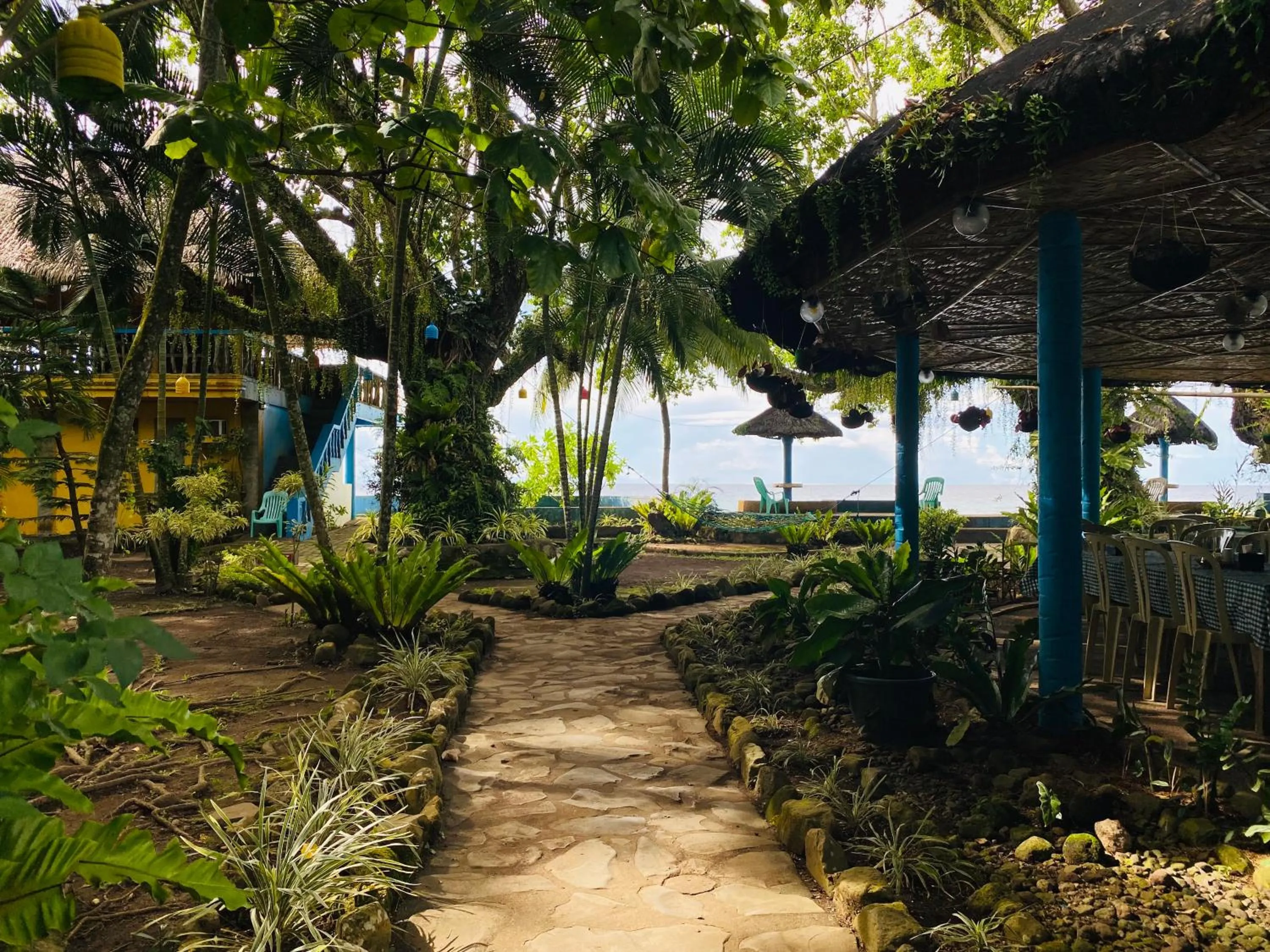 Garden in Camiguin Island Golden Sunset Beach Club