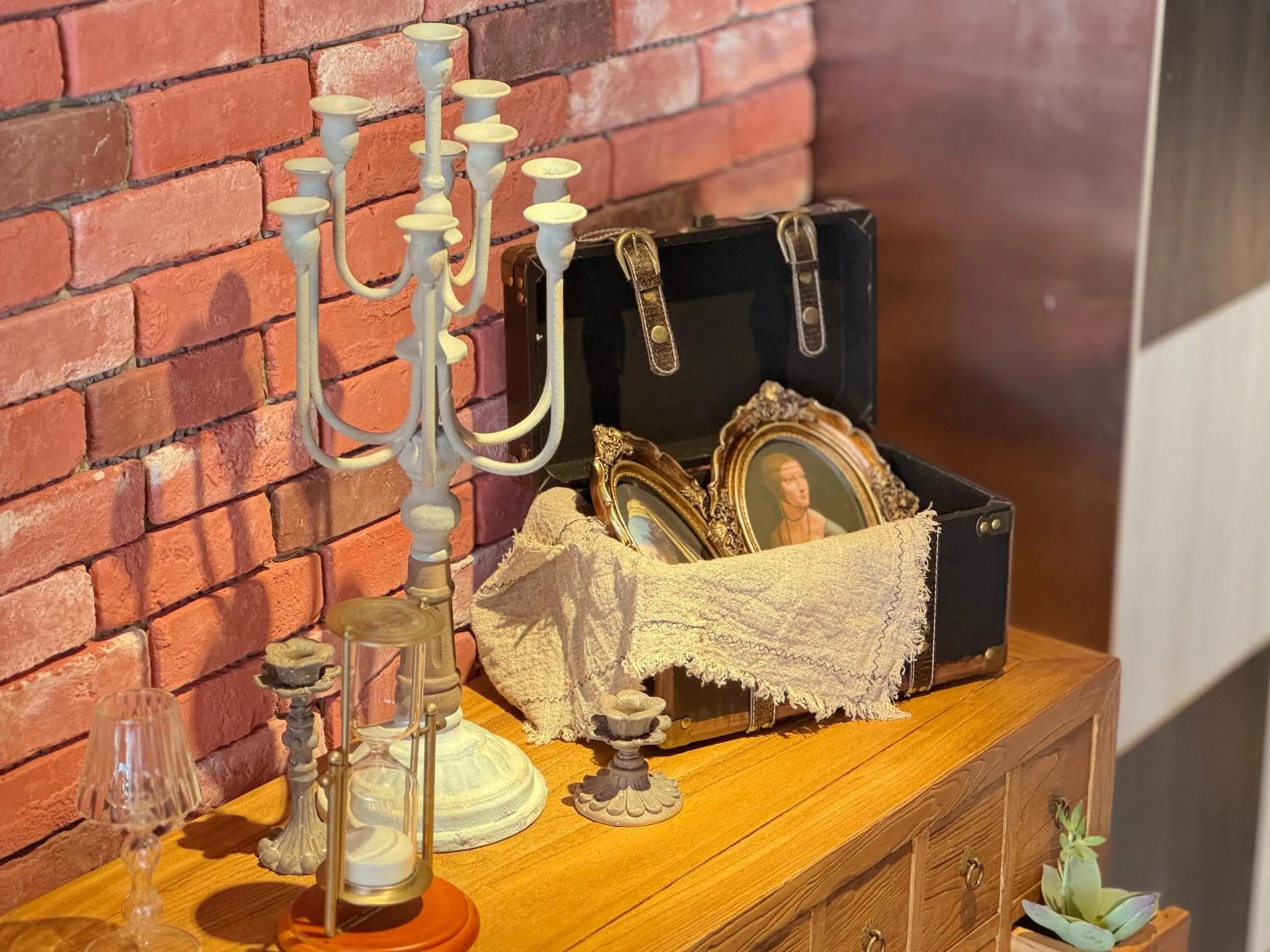 Decorative detail in Finders Hotel Tainan Ximen