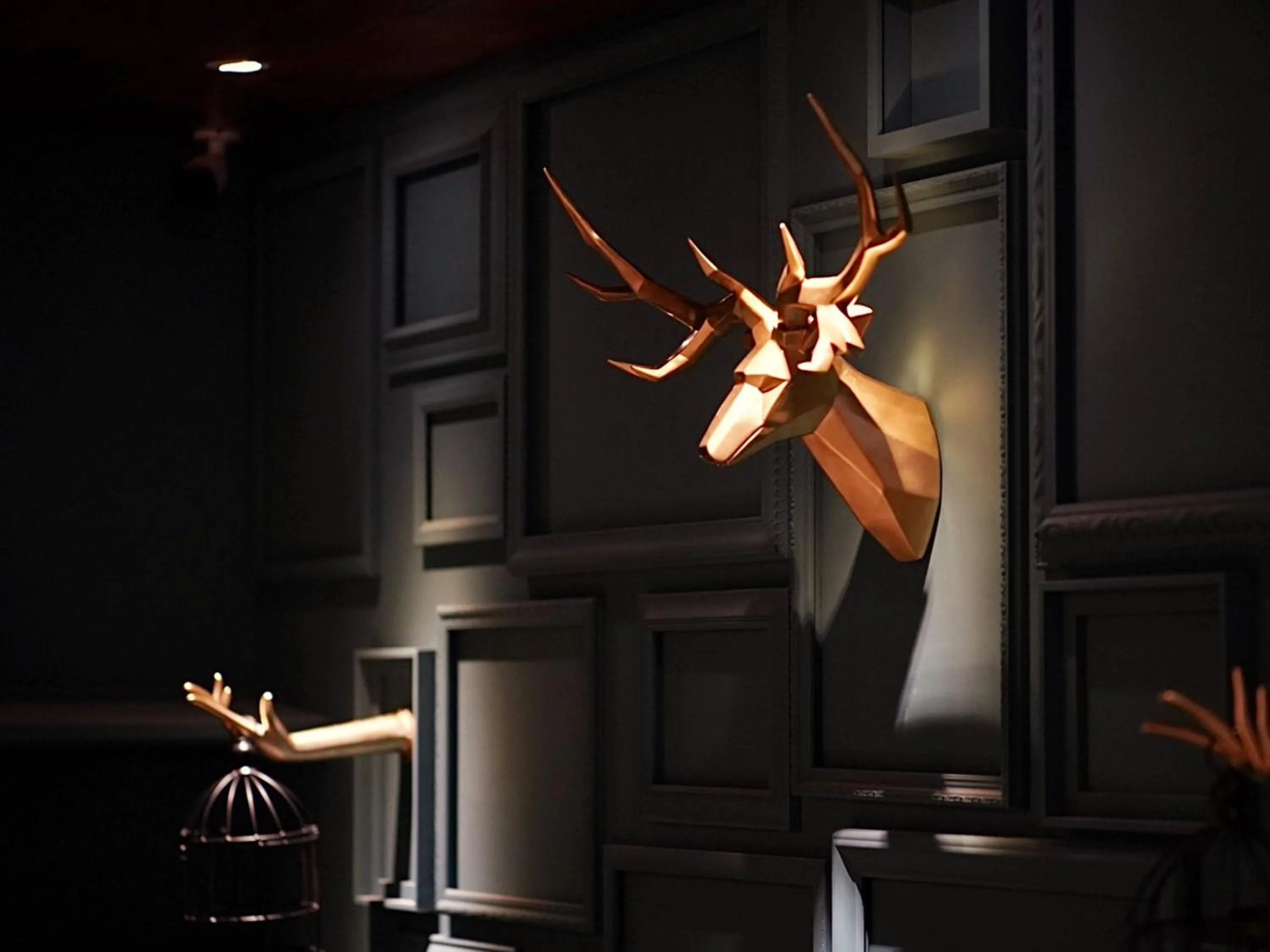 Decorative detail in Finders Hotel Tainan Ximen