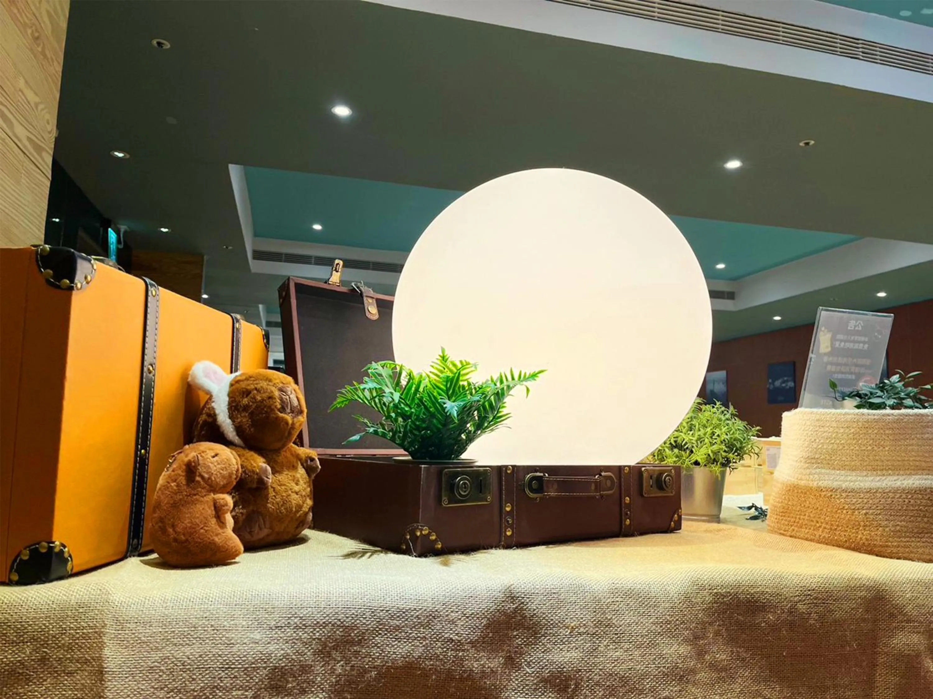 Decorative detail in Finders Hotel Tainan Ximen