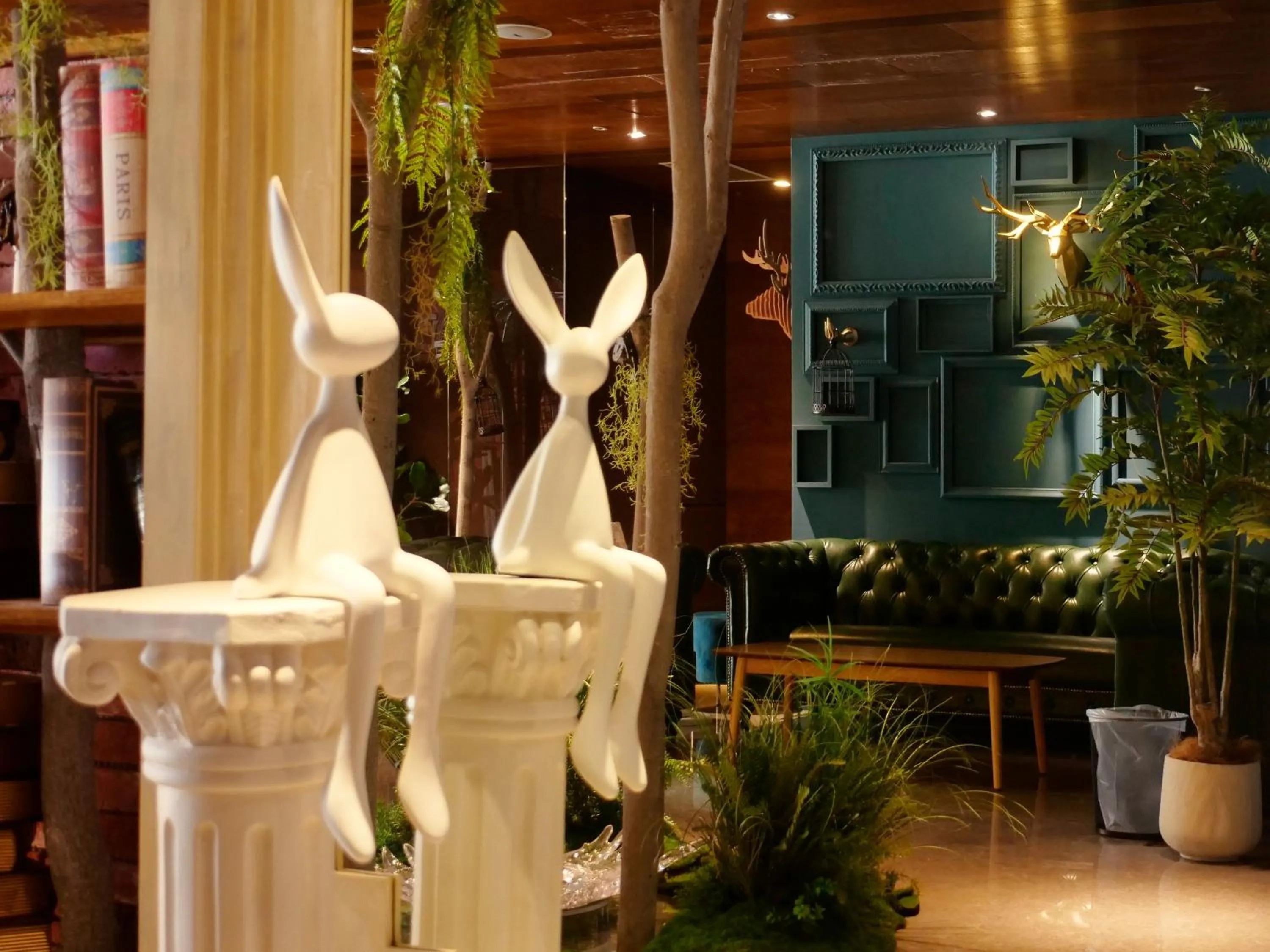 Decorative detail in Finders Hotel Tainan Ximen