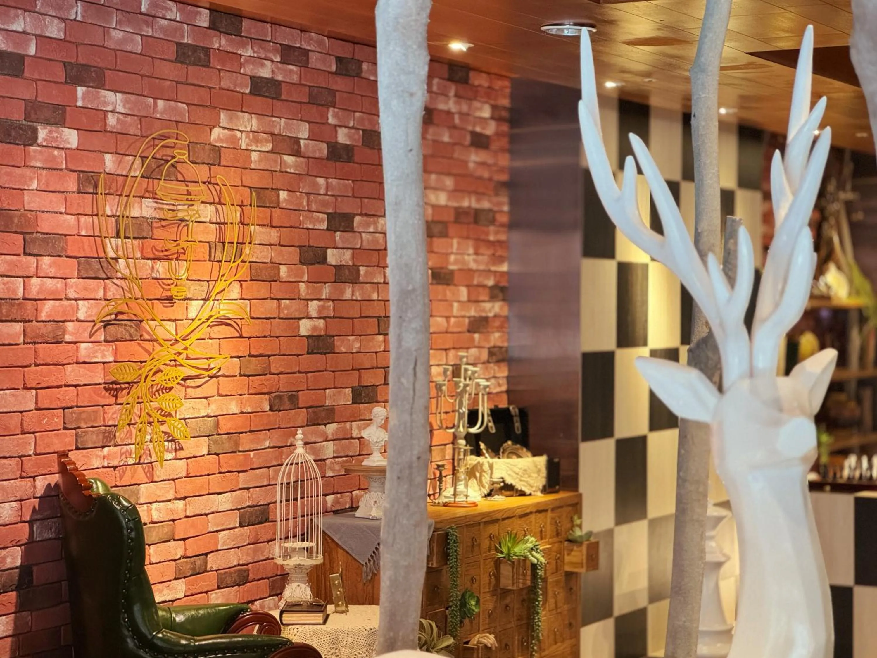 Decorative detail in Finders Hotel Tainan Ximen