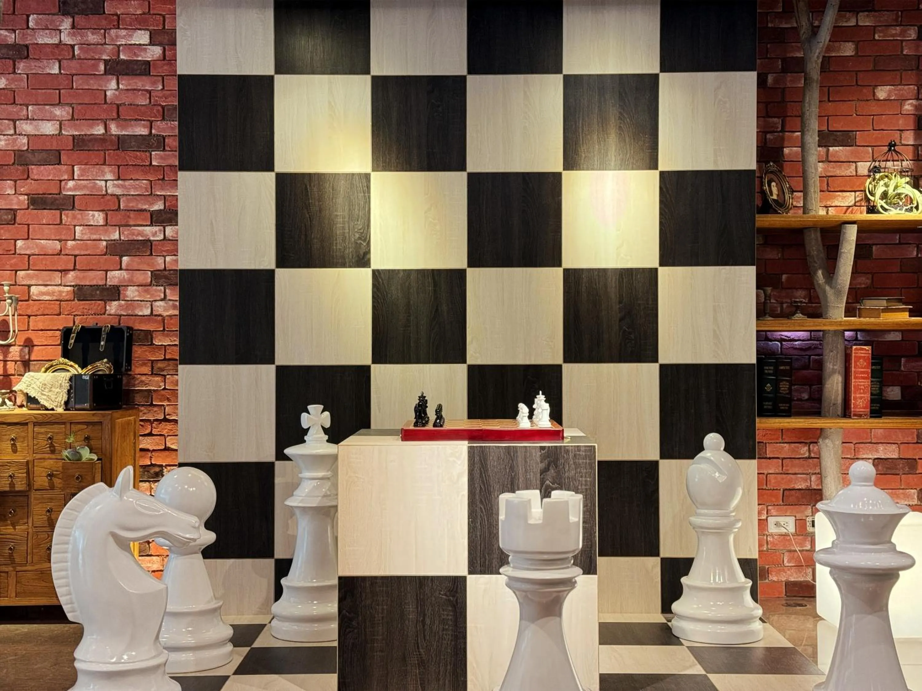 Decorative detail in Finders Hotel Tainan Ximen