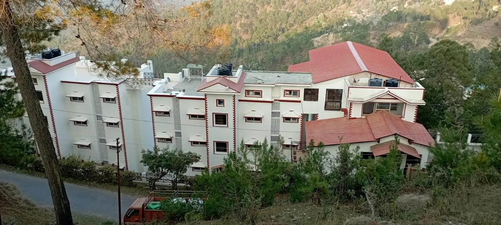 Bird's eye view in Woodsvilla Residency Ranikhet