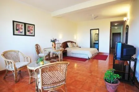 Photo of the whole room, Bed in Woodsvilla Residency Ranikhet