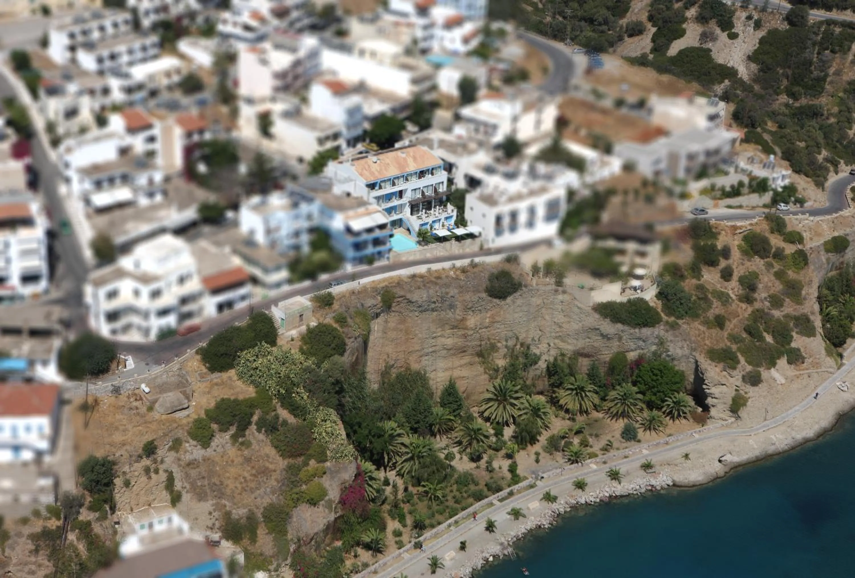 Bird's eye view in Palazzo Greco