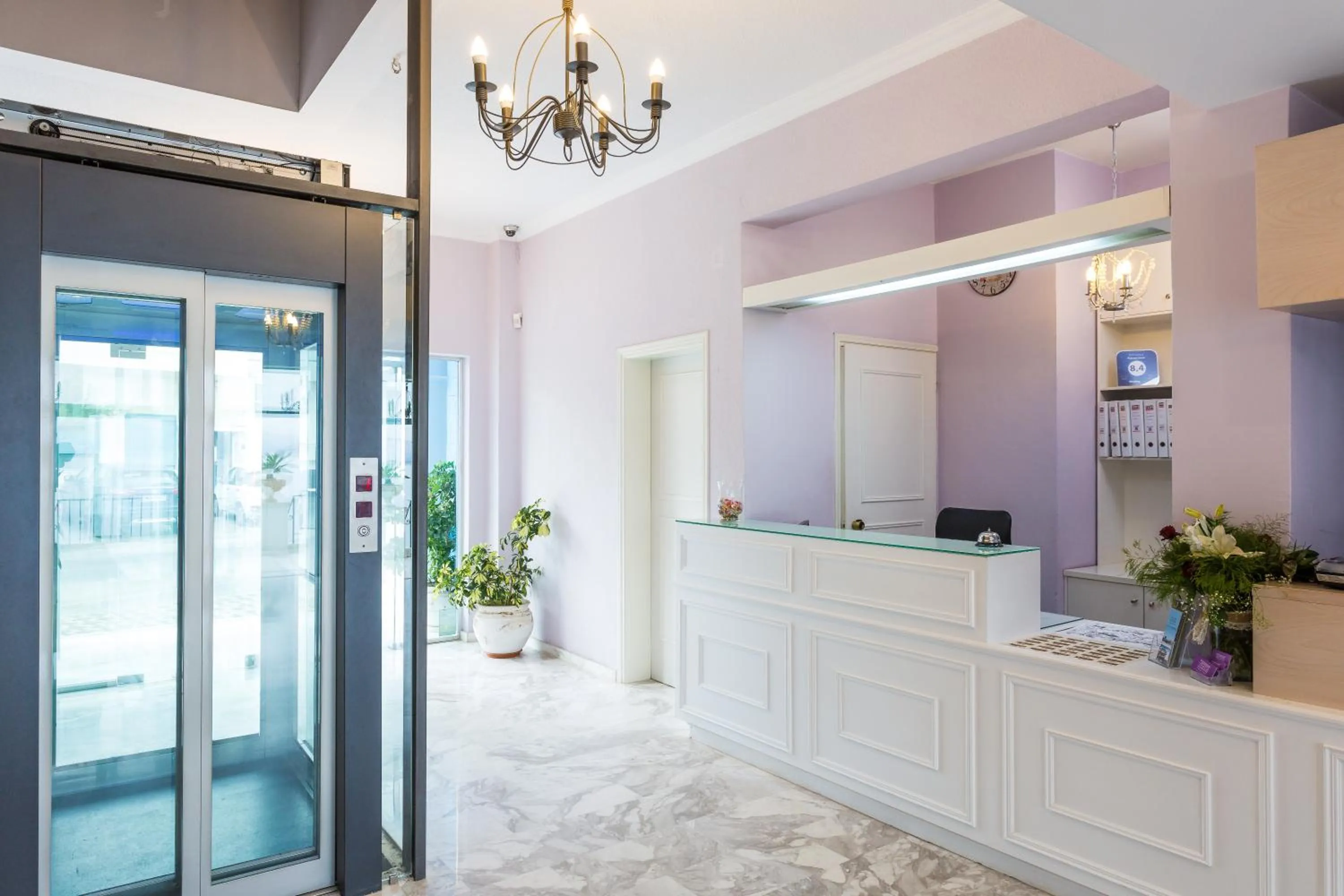 Lobby or reception in Palazzo Greco