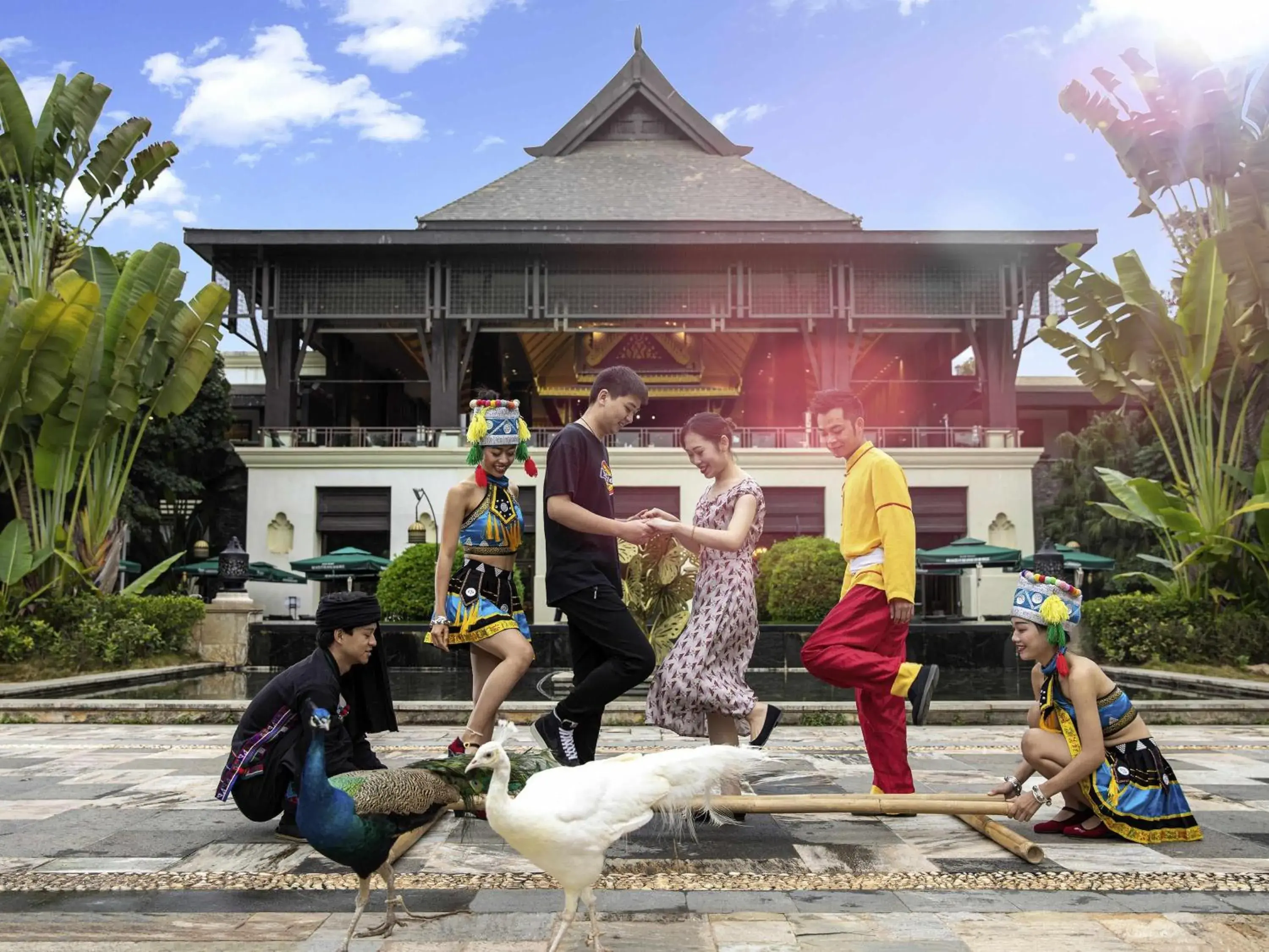 Property building in Pullman Resort Xishuangbanna Property building in Pullman Resort Xishuangbanna