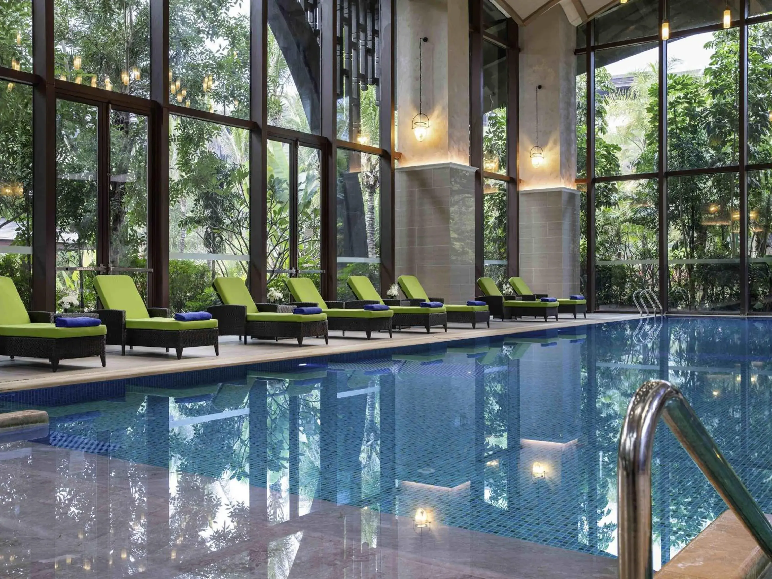 Pool view in Pullman Resort Xishuangbanna Pool view in Pullman Resort Xishuangbanna