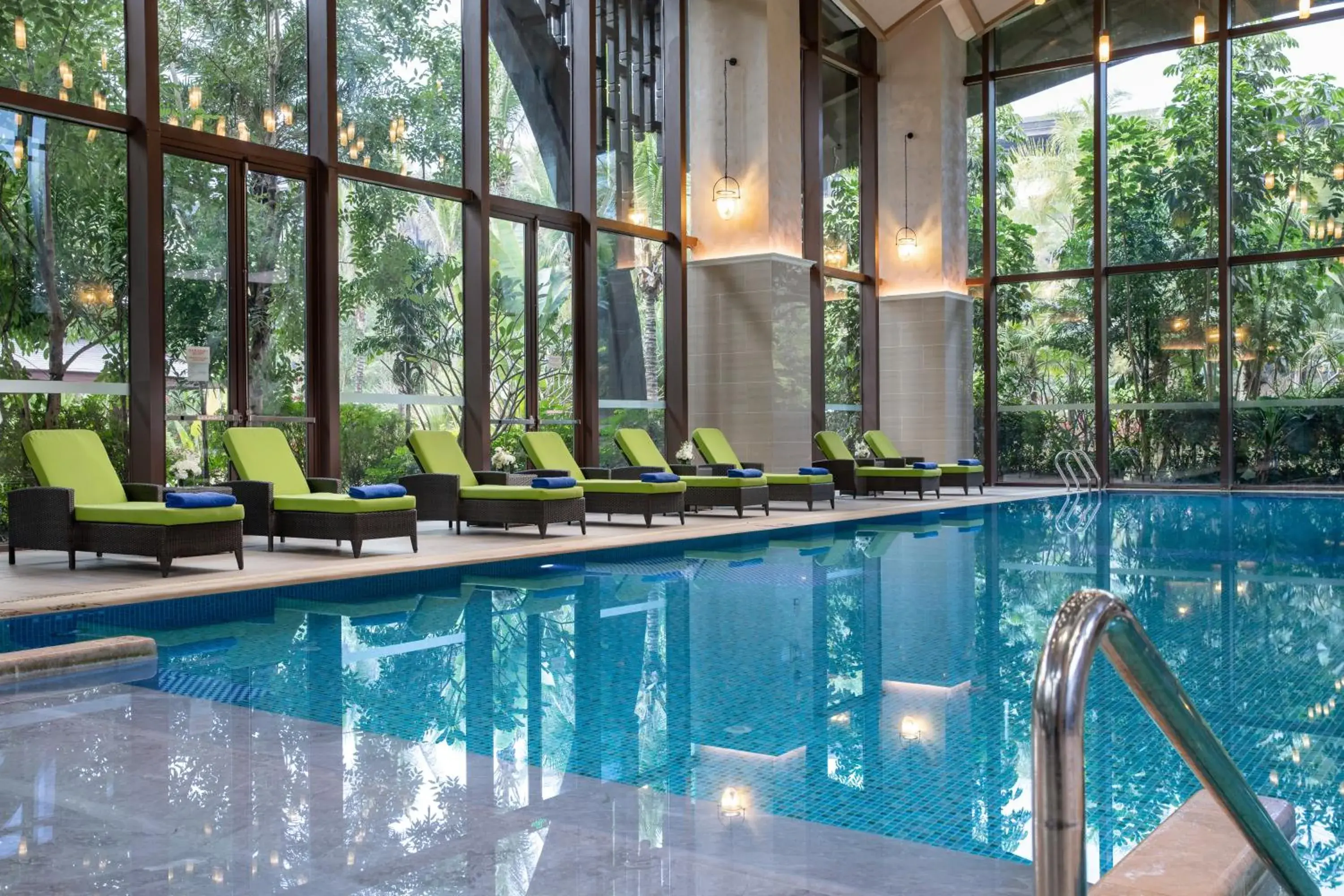 Swimming pool in Pullman Resort Xishuangbanna Swimming pool in Pullman Resort Xishuangbanna