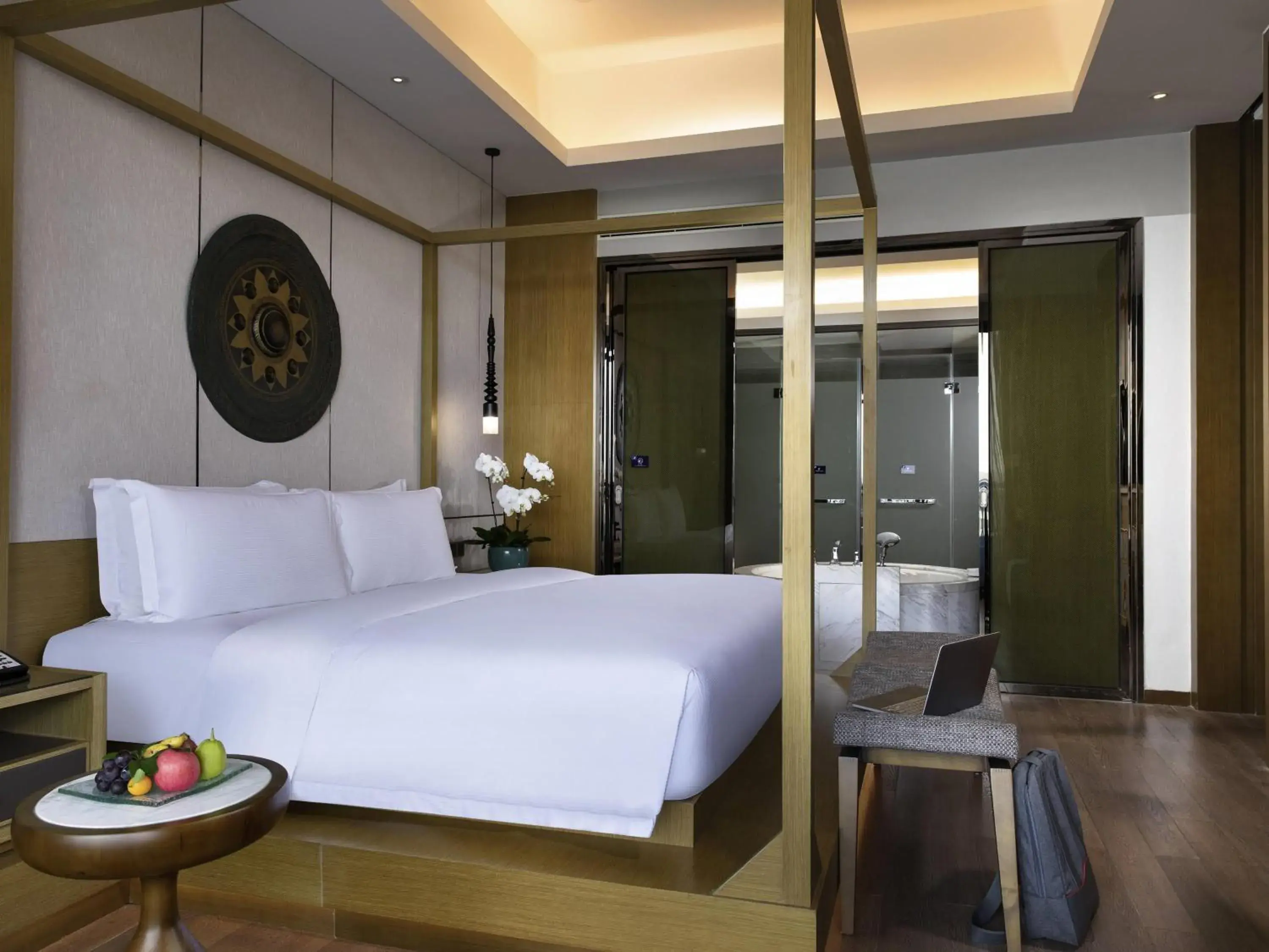 Bedroom, Bed in Pullman Resort Xishuangbanna Bedroom, Bed in Pullman Resort Xishuangbanna