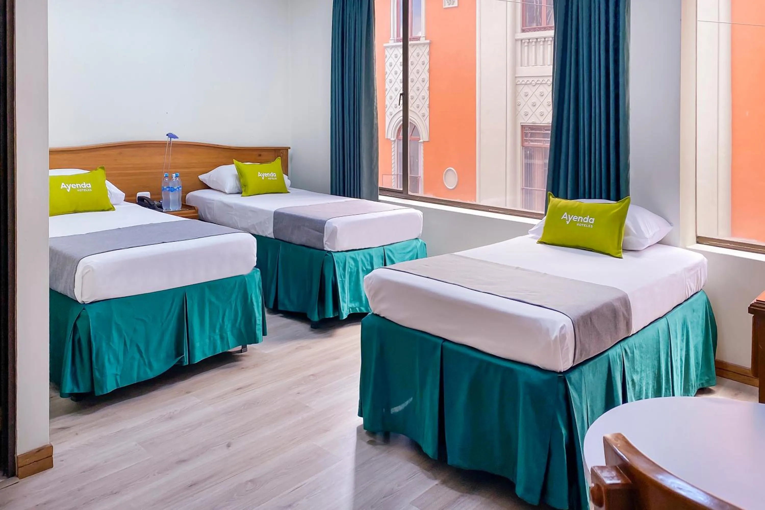 Bed in Ayenda 1140 Roma Plaza