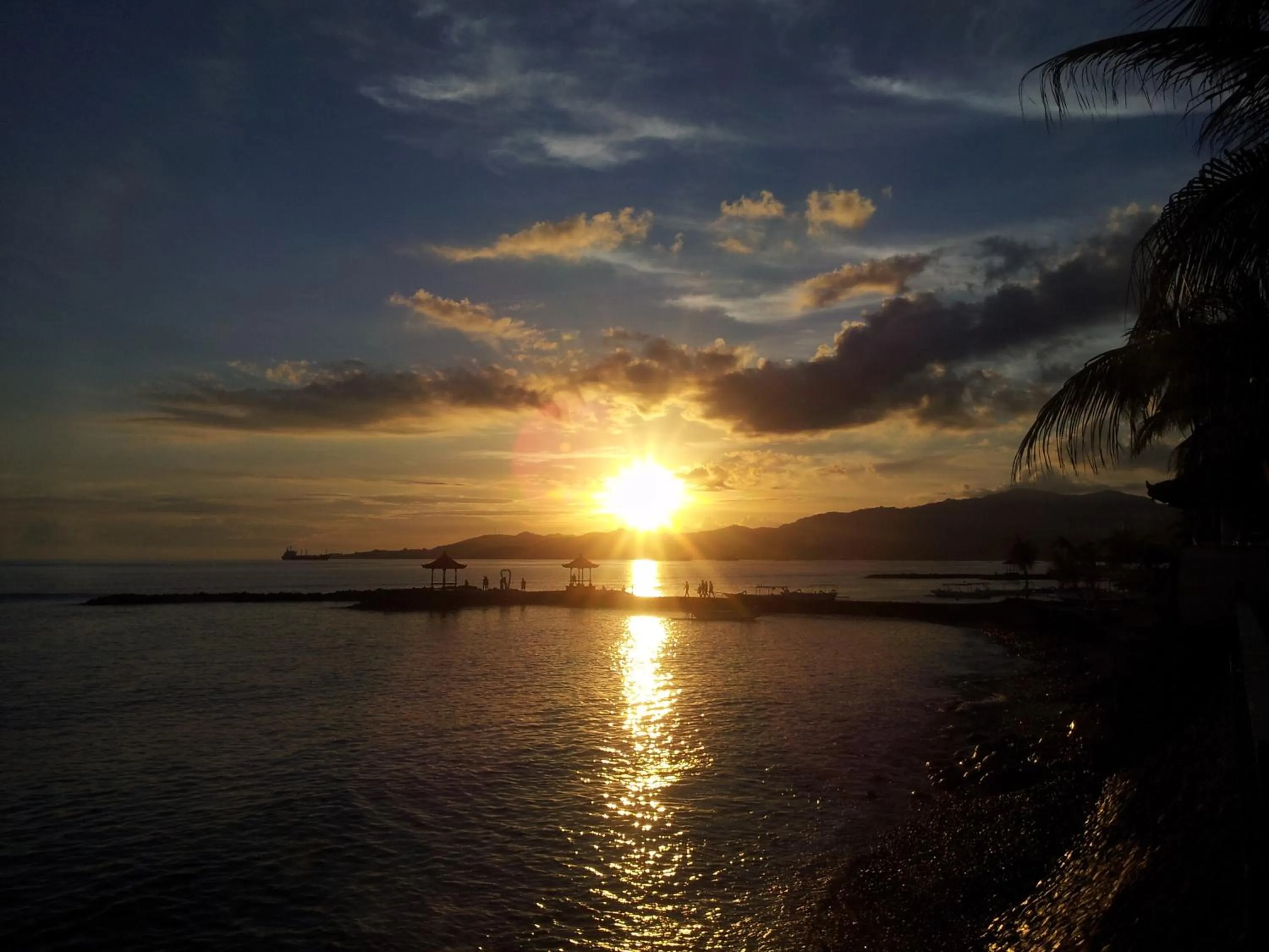 Sea view in Segara Wangi Beach Cottages