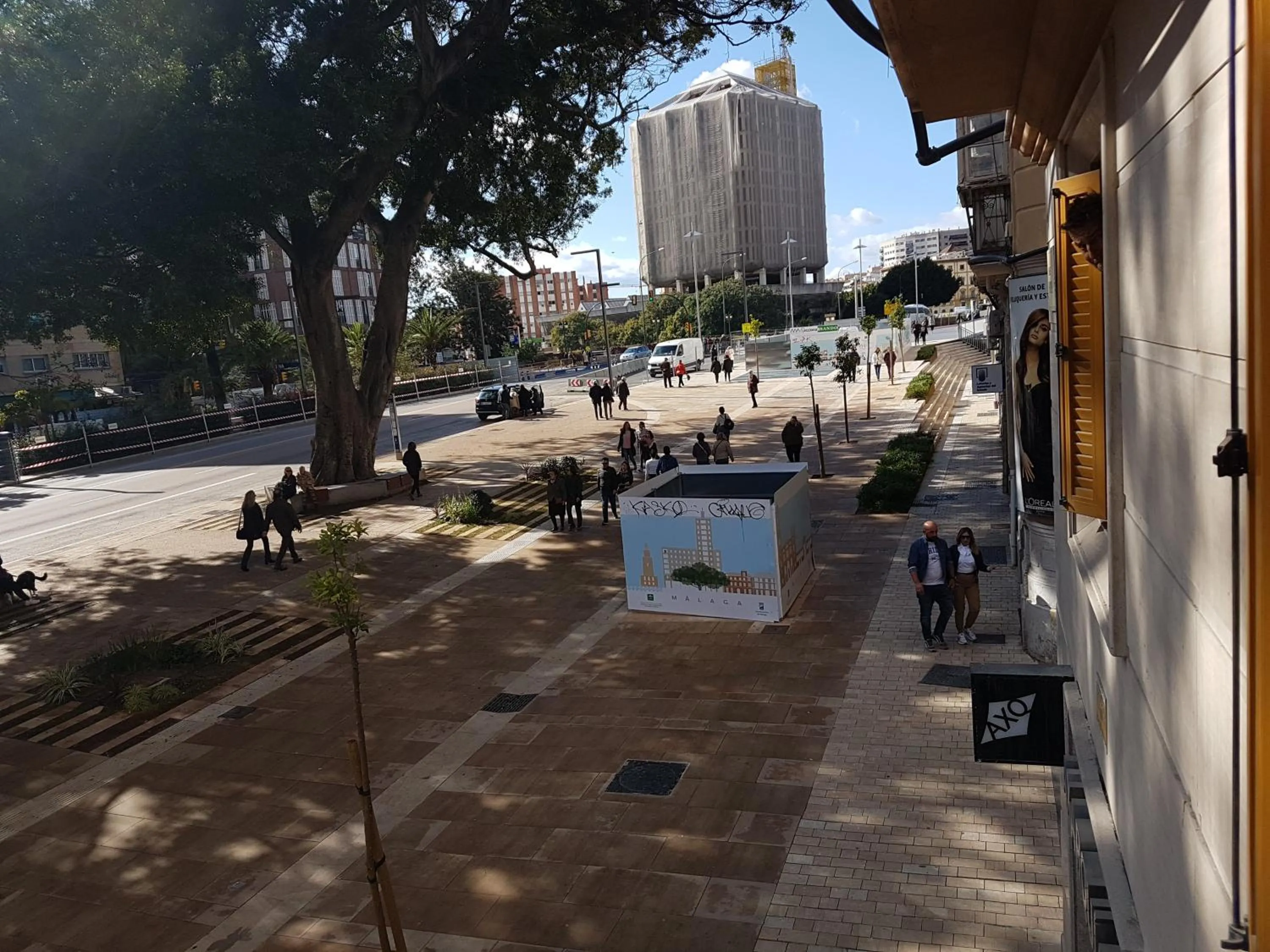 Street view in Santa Cruz Apartments
