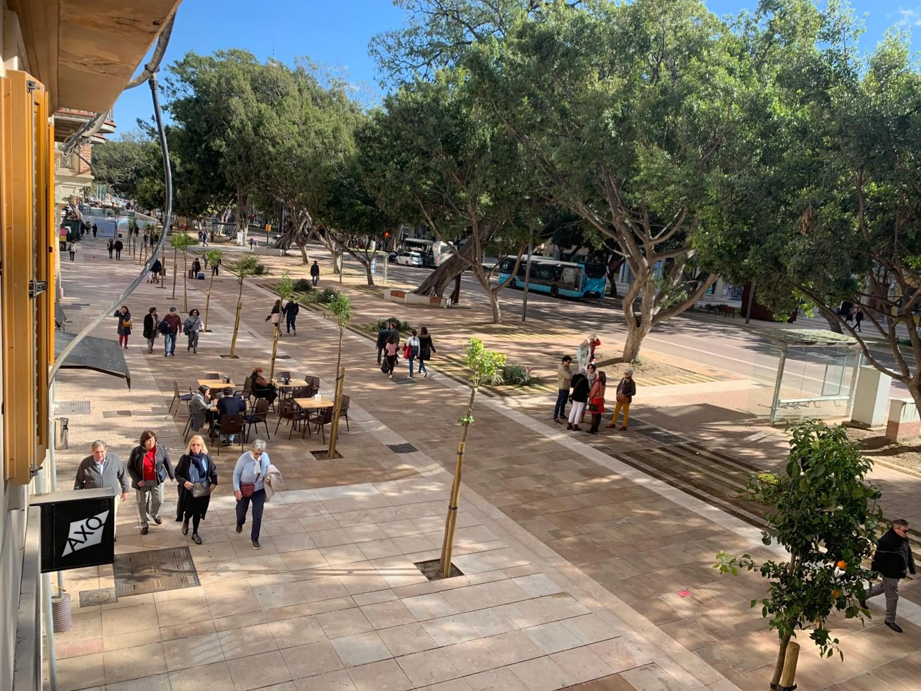 Street view in Santa Cruz Apartments