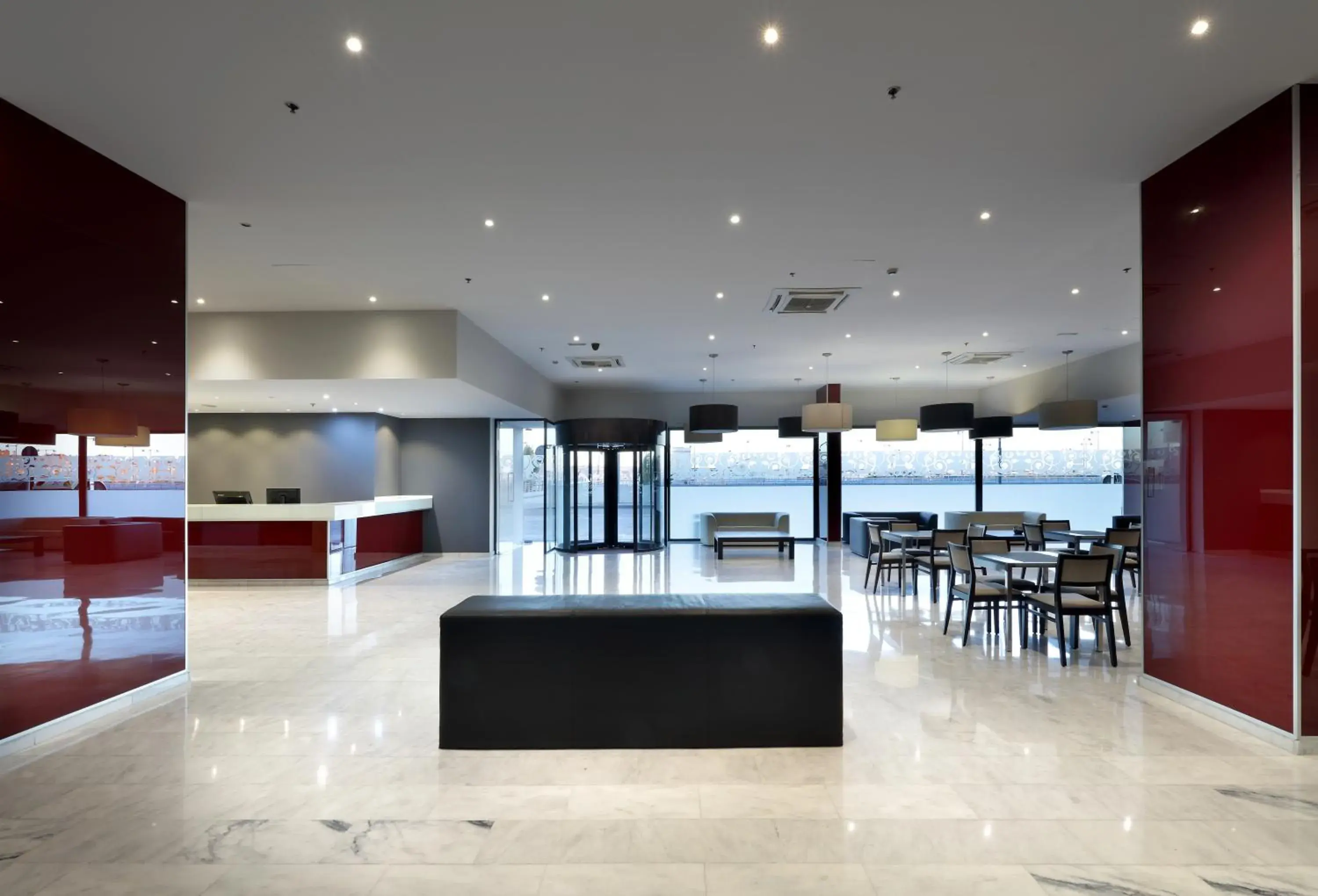 Lobby or reception in Eurostars Zaragoza Lobby or reception in Eurostars Zaragoza