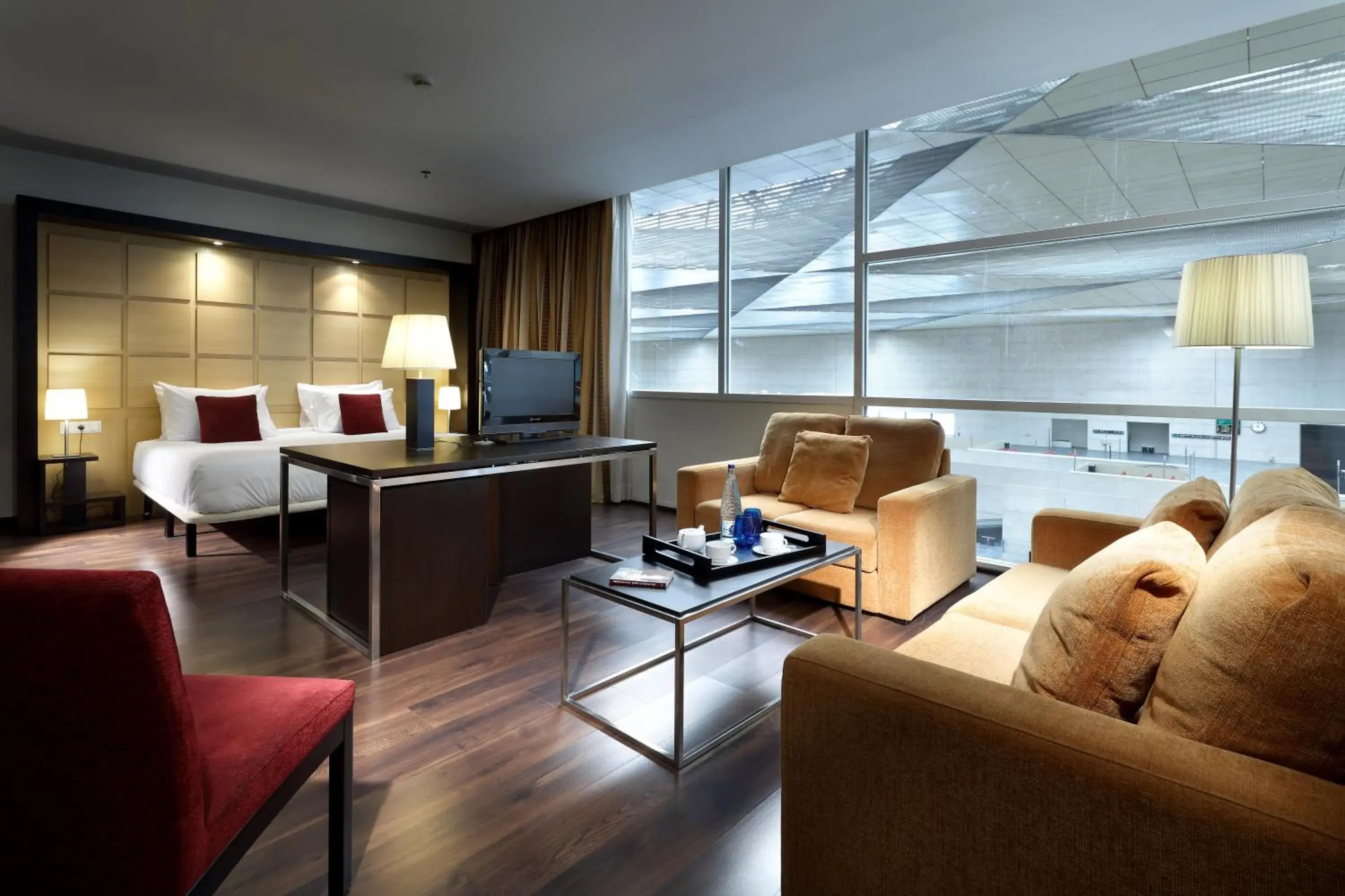 Bed in Eurostars Zaragoza Bed in Eurostars Zaragoza