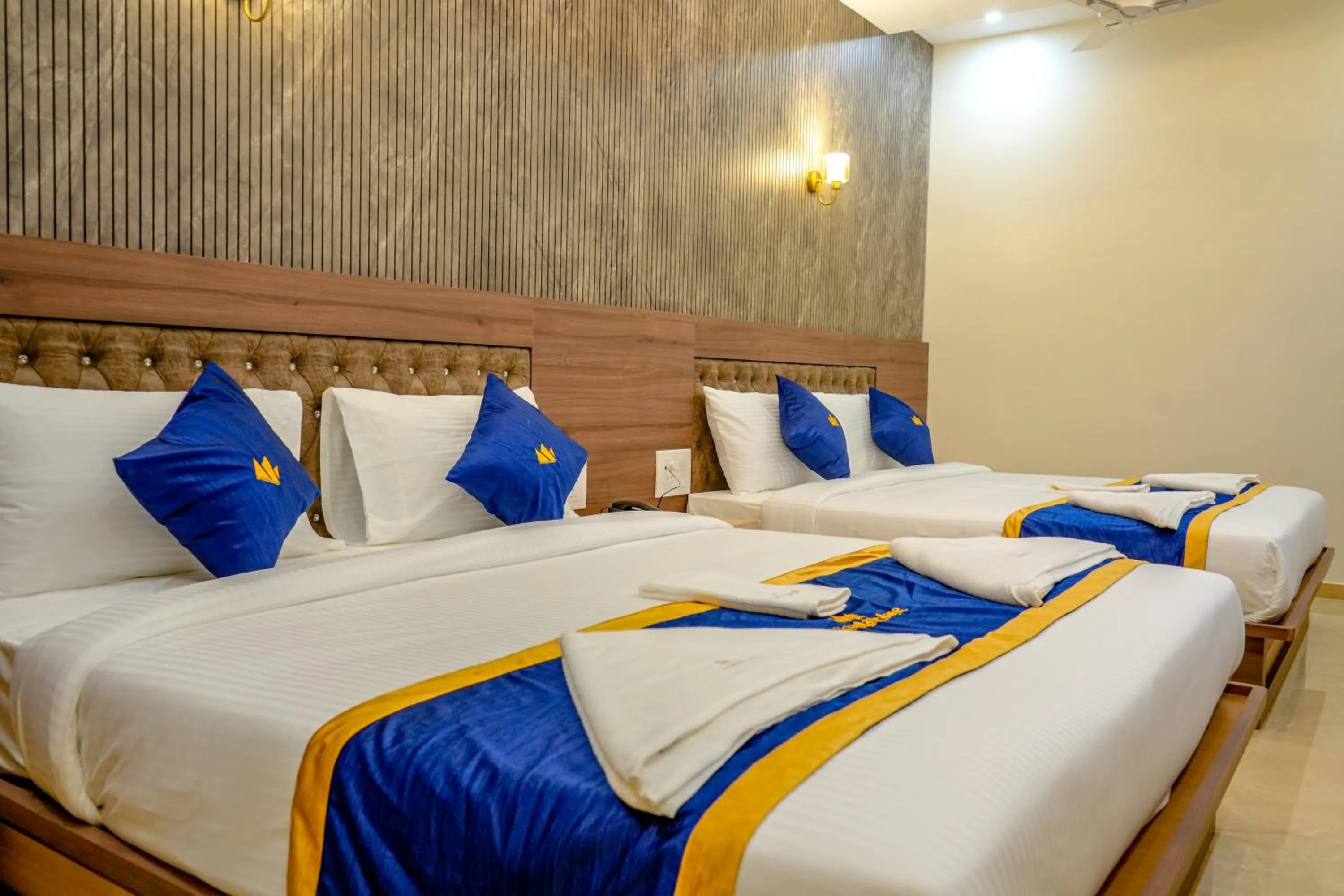 Bed in Hotel Coastal Palace