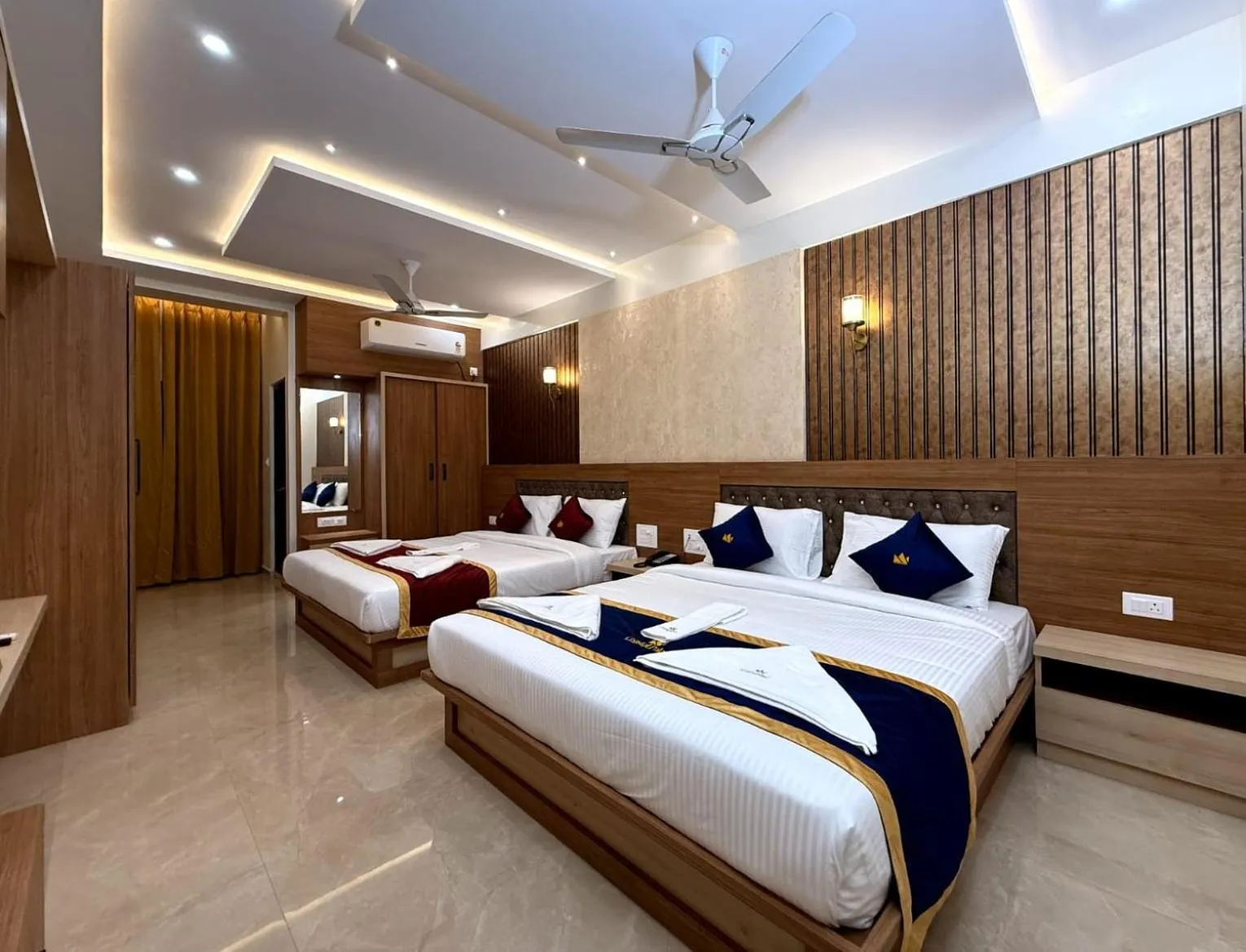 Bed in Hotel Coastal Palace