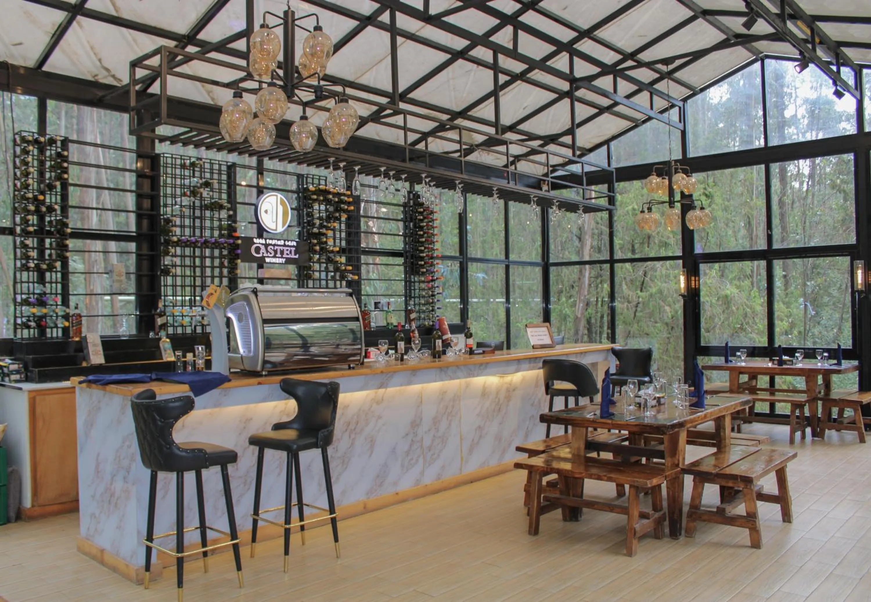 Lounge or bar in Kuriftu Entoto Adventure Park