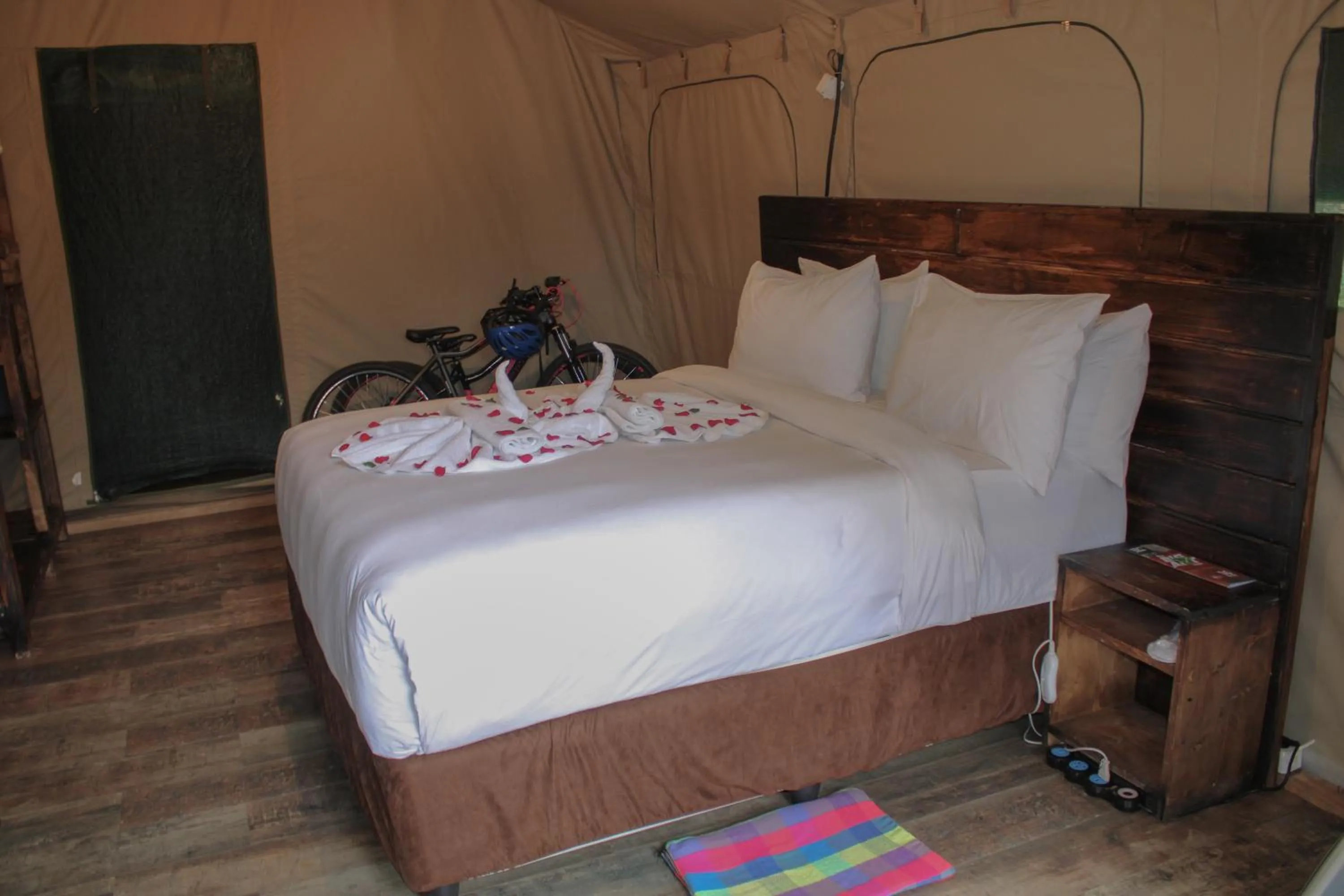 Bed in Kuriftu Entoto Adventure Park