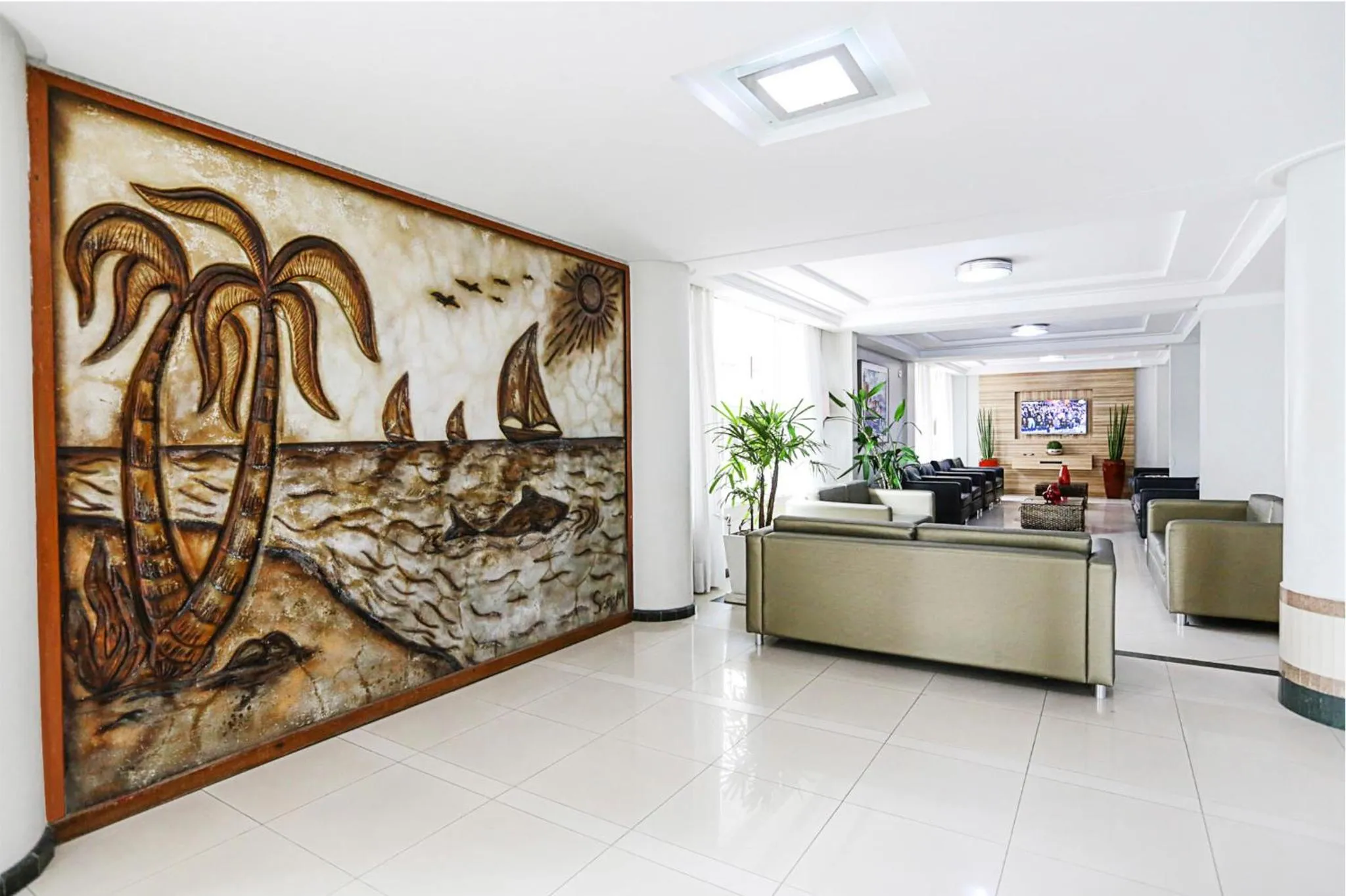 Communal lounge/ TV room in Hamburgo Palace Hotel