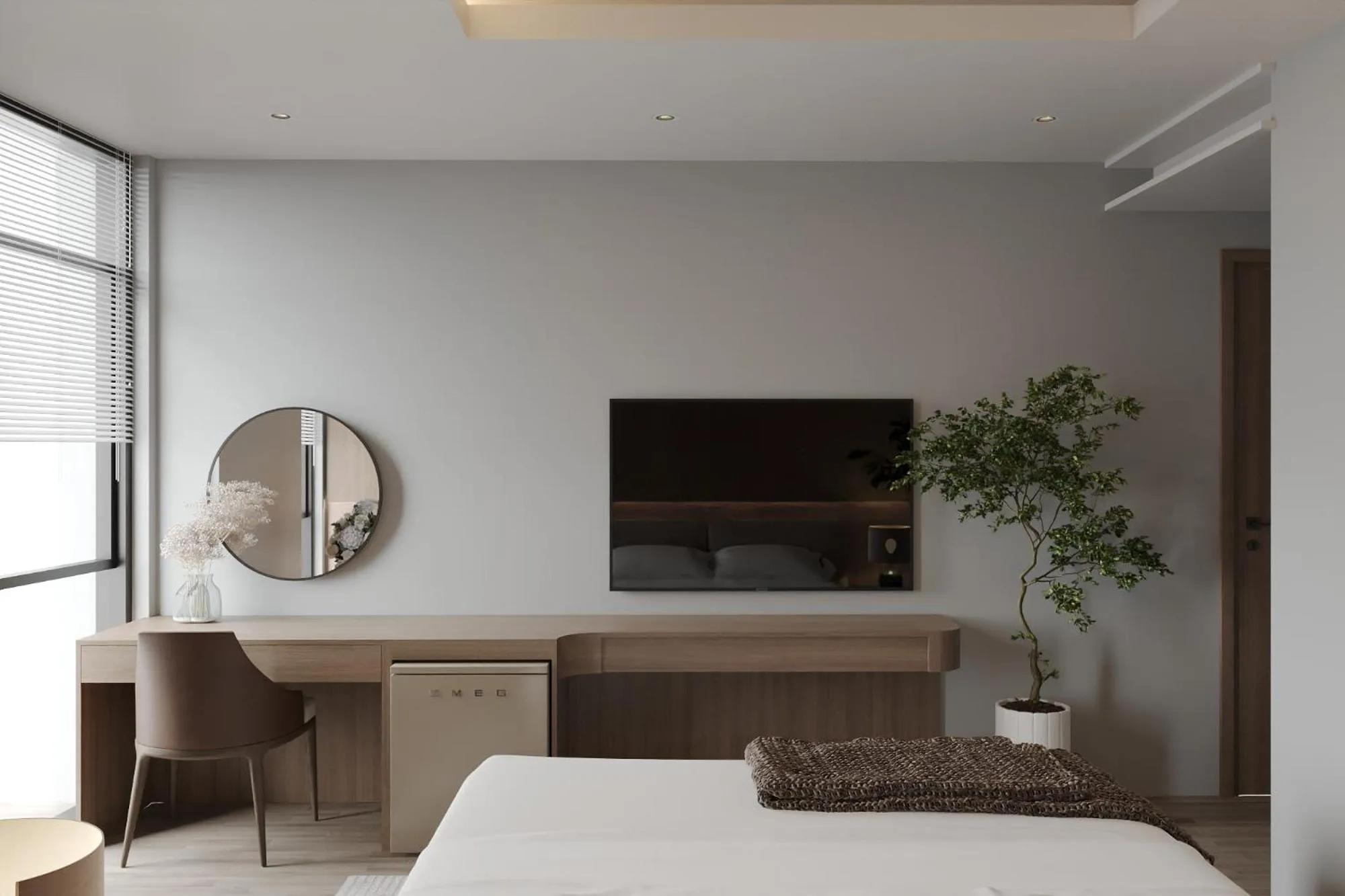 TV and multimedia, Bed in Nature Hotel - Lac Long Quan