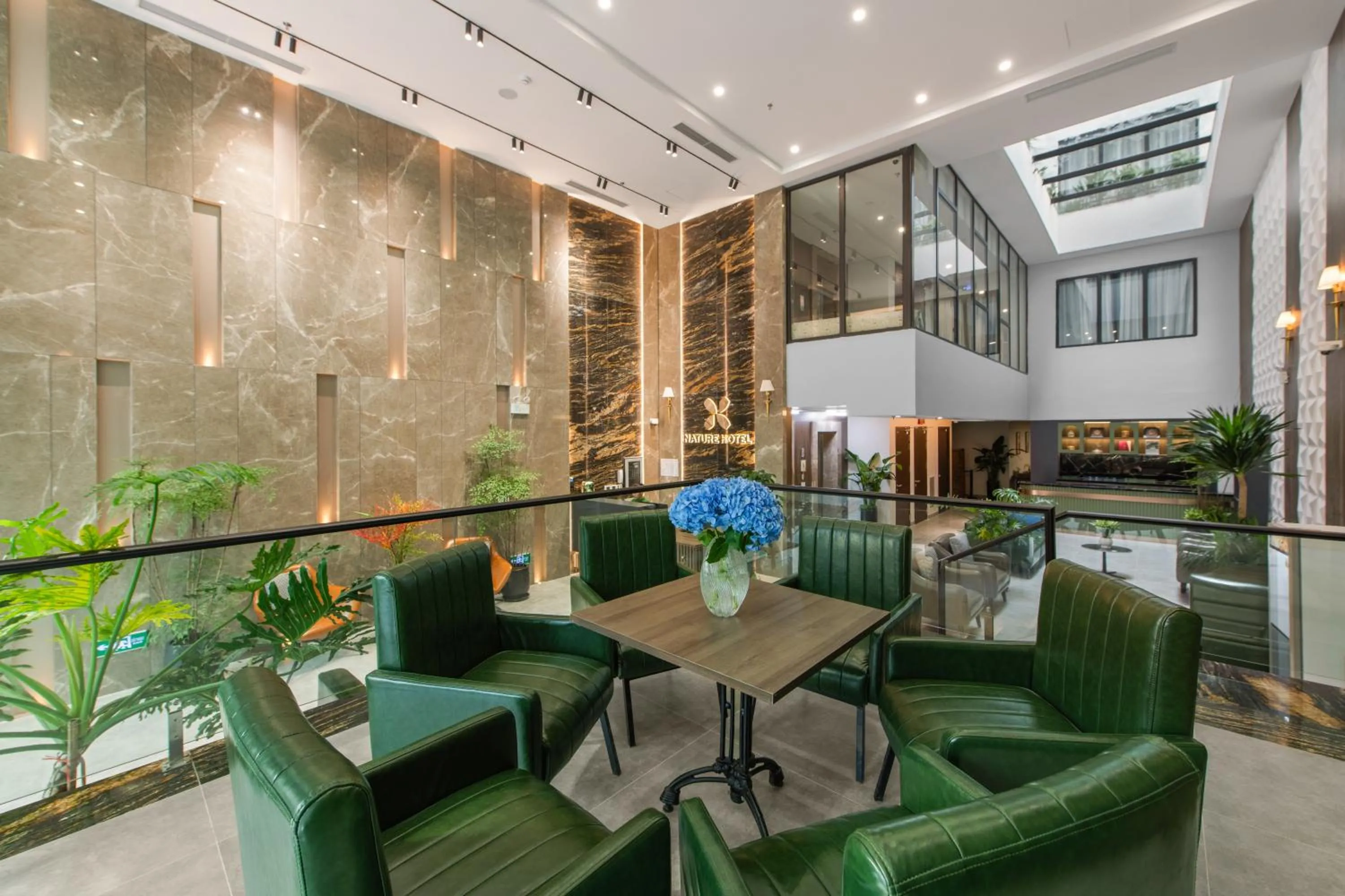 Lobby or reception in Nature Hotel - Lac Long Quan